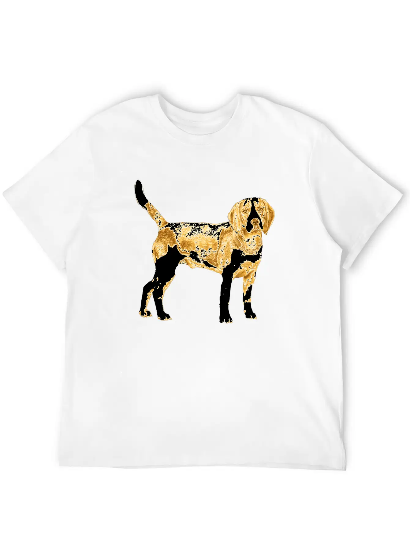 Golden Dog Stylish Everyday T-Shirt – Unisex Basic Cotton Tee