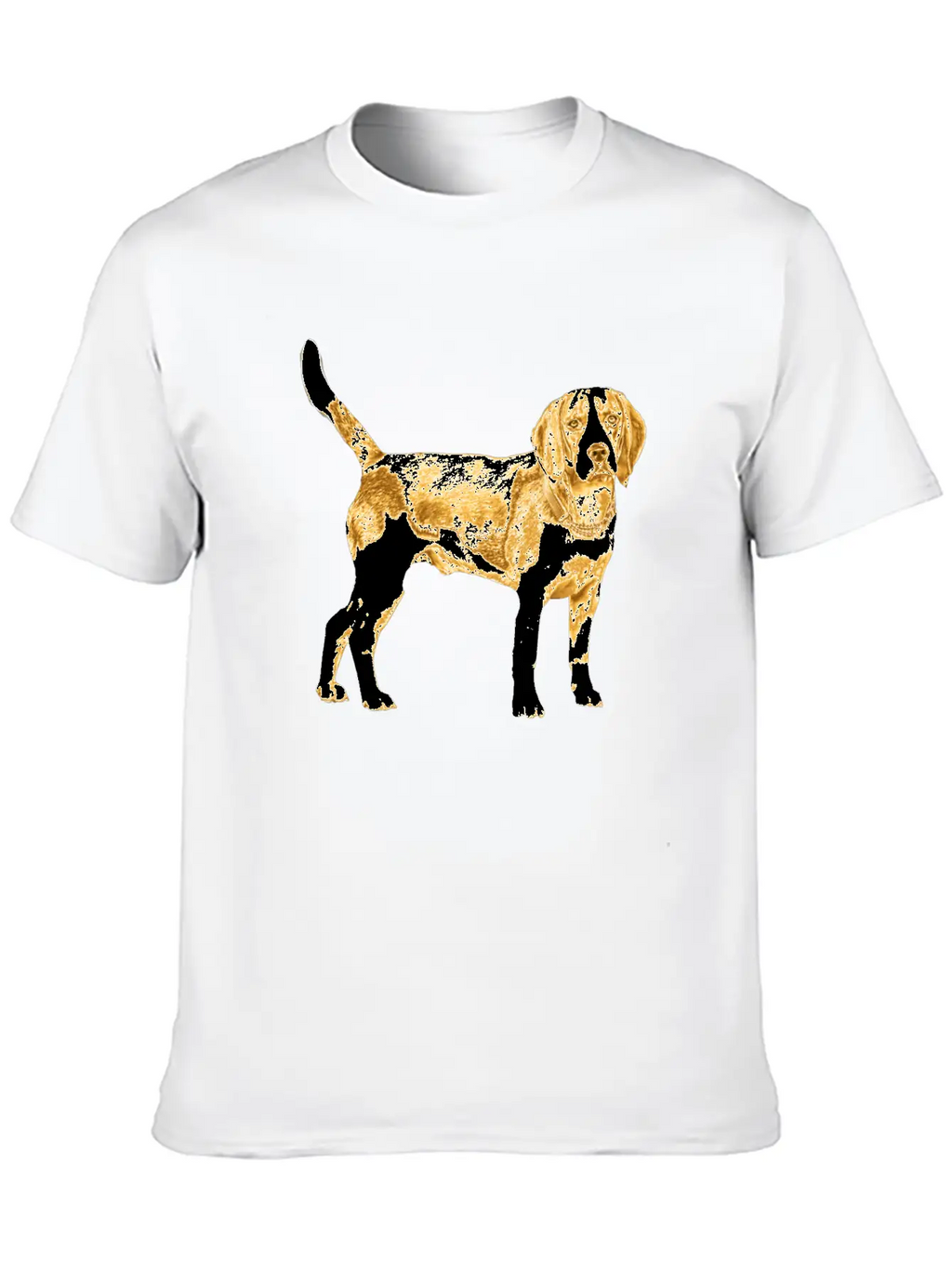 Golden Dog Stylish Everyday T-Shirt – Unisex Basic Cotton Tee
