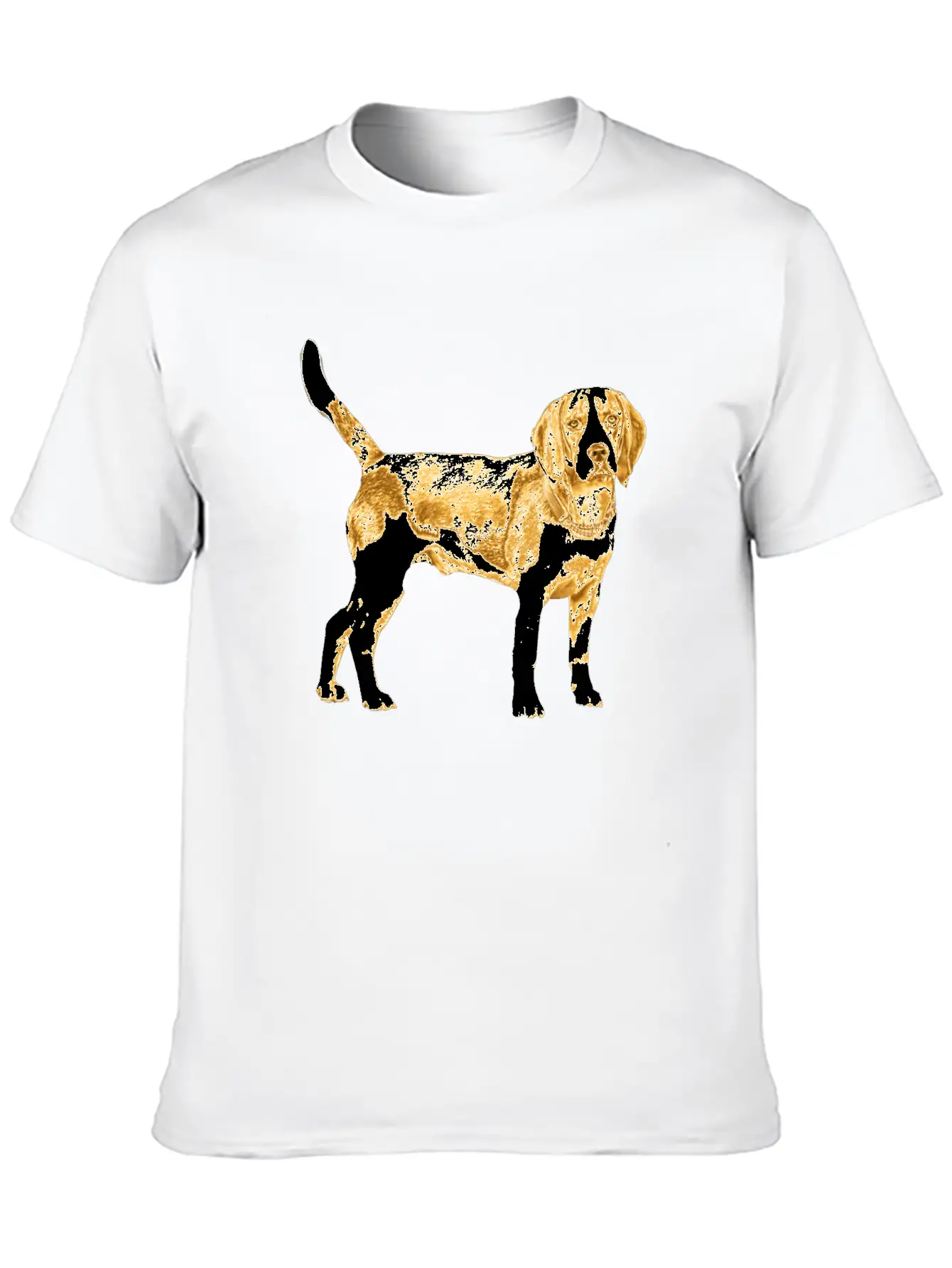 Golden Dog Stylish Everyday T-Shirt – Unisex Basic Cotton Tee