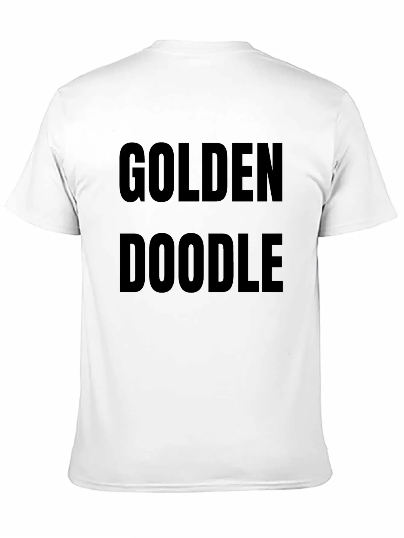 GOLDEN DOODLE Unisex Short Sleeve Soft Cotton T-Shirt – Casual Everyday Wear