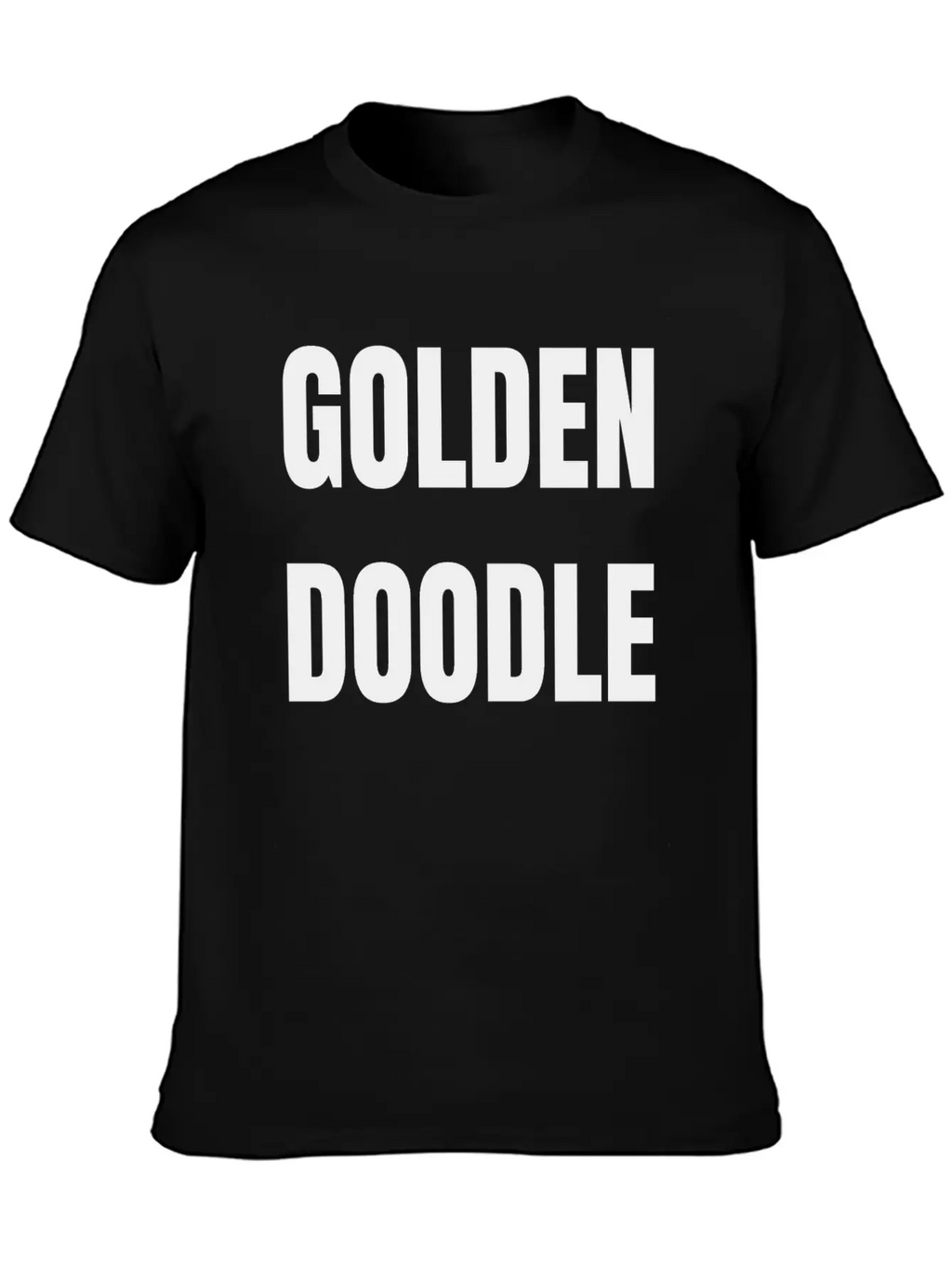 GOLDEN DOODLE Unisex Short Sleeve Soft Cotton T-Shirt – Casual Everyday Wear