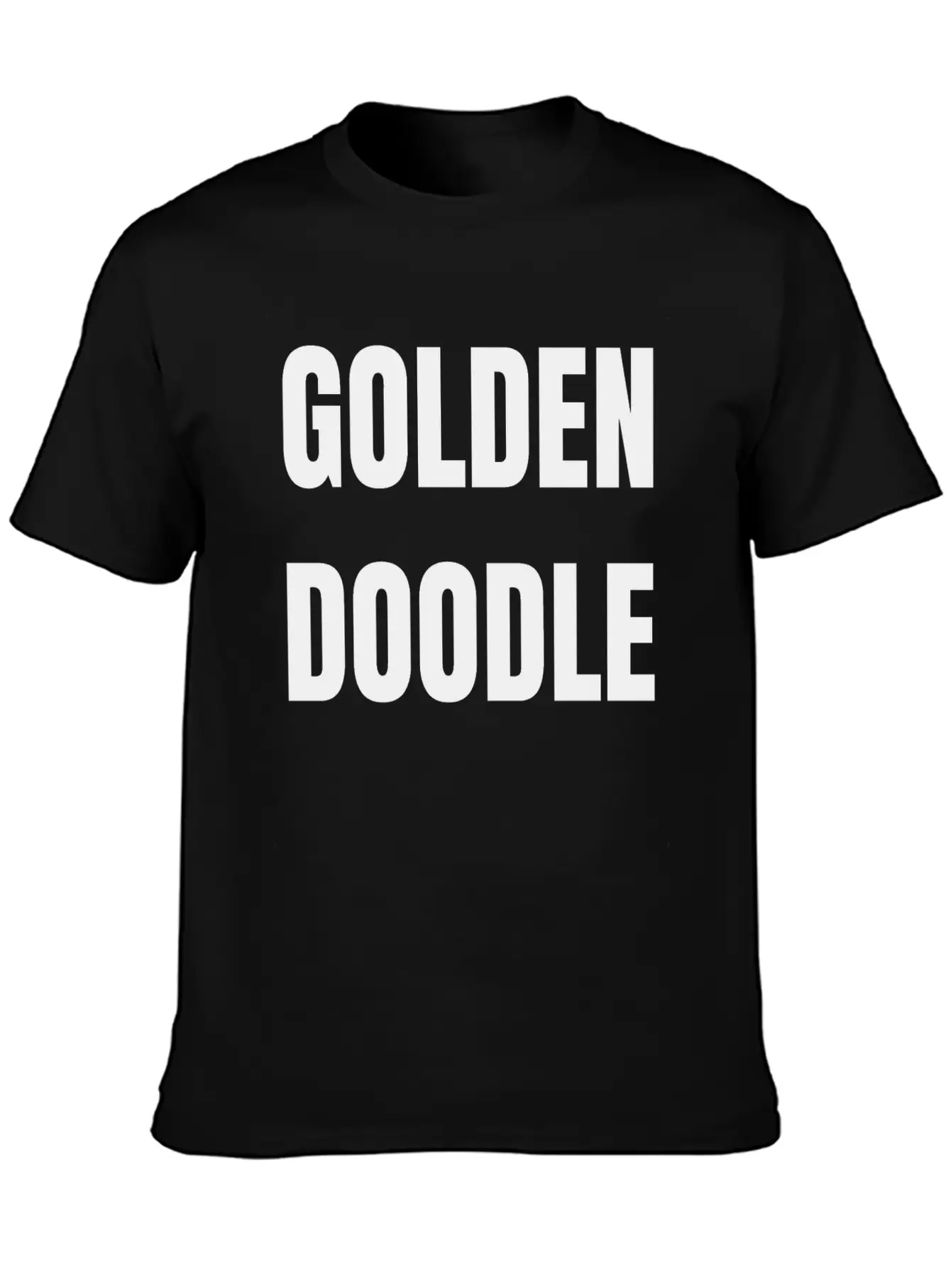 GOLDEN DOODLE Unisex Short Sleeve Soft Cotton T-Shirt – Casual Everyday Wear