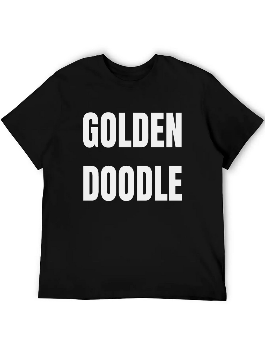 GOLDEN DOODLE Unisex Short Sleeve Soft Cotton T-Shirt – Casual Everyday Wear