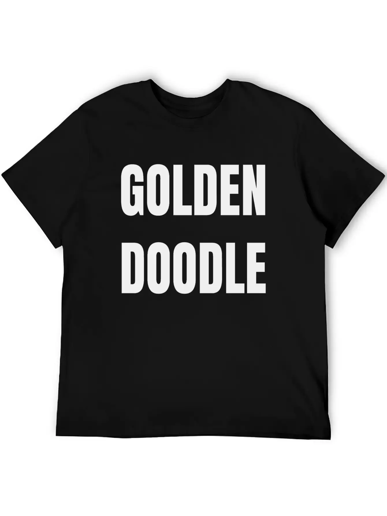 GOLDEN DOODLE Unisex Short Sleeve Soft Cotton T-Shirt – Casual Everyday Wear