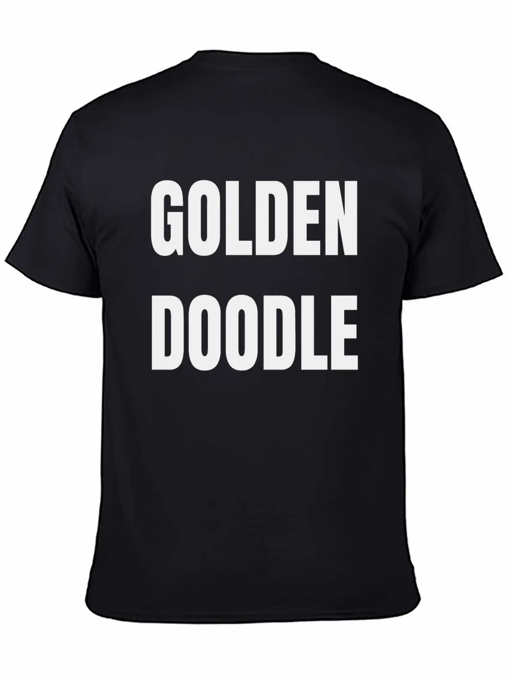 GOLDEN DOODLE Unisex Short Sleeve Soft Cotton T-Shirt – Casual Everyday Wear