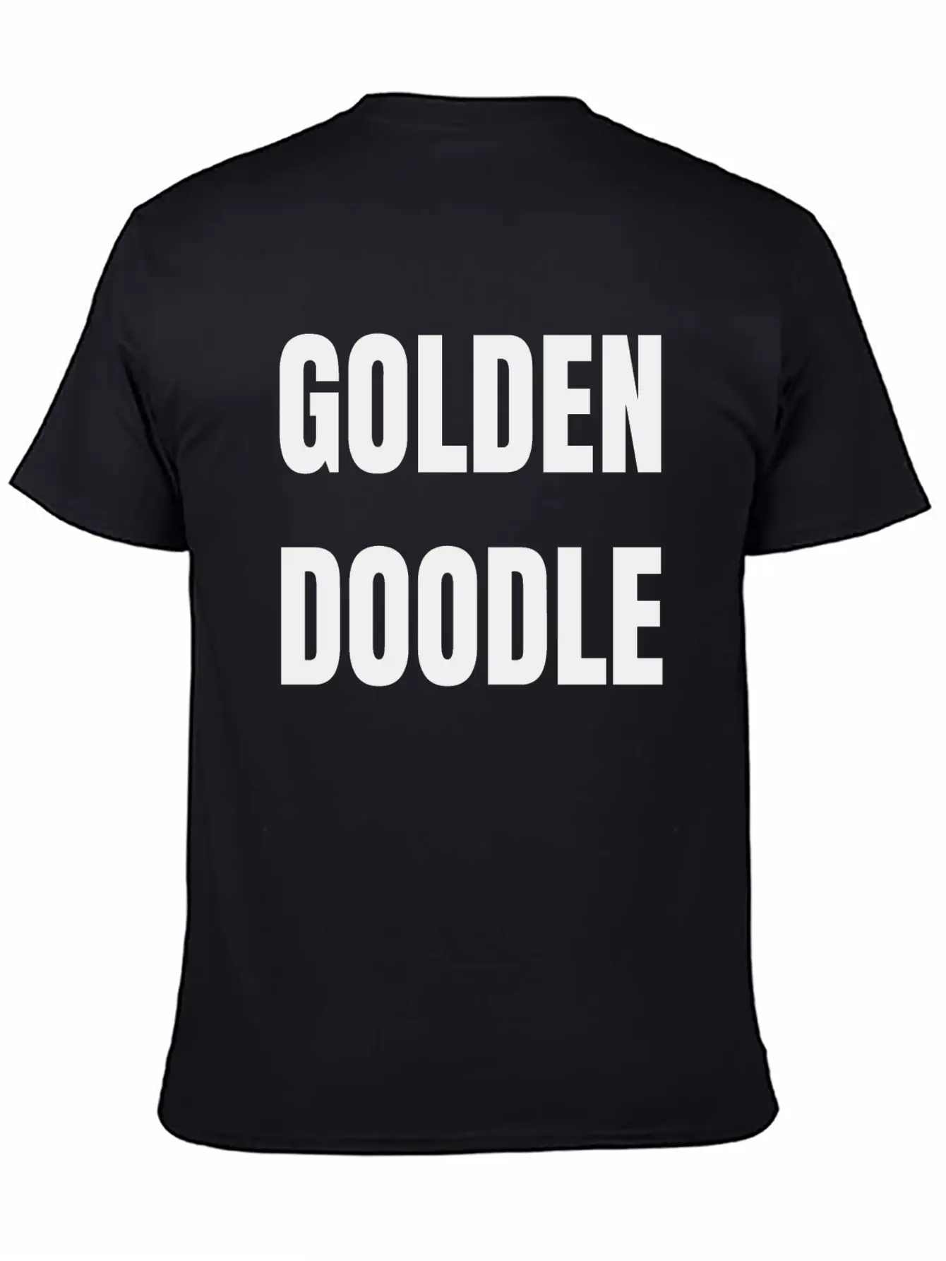 GOLDEN DOODLE Unisex Short Sleeve Soft Cotton T-Shirt – Casual Everyday Wear