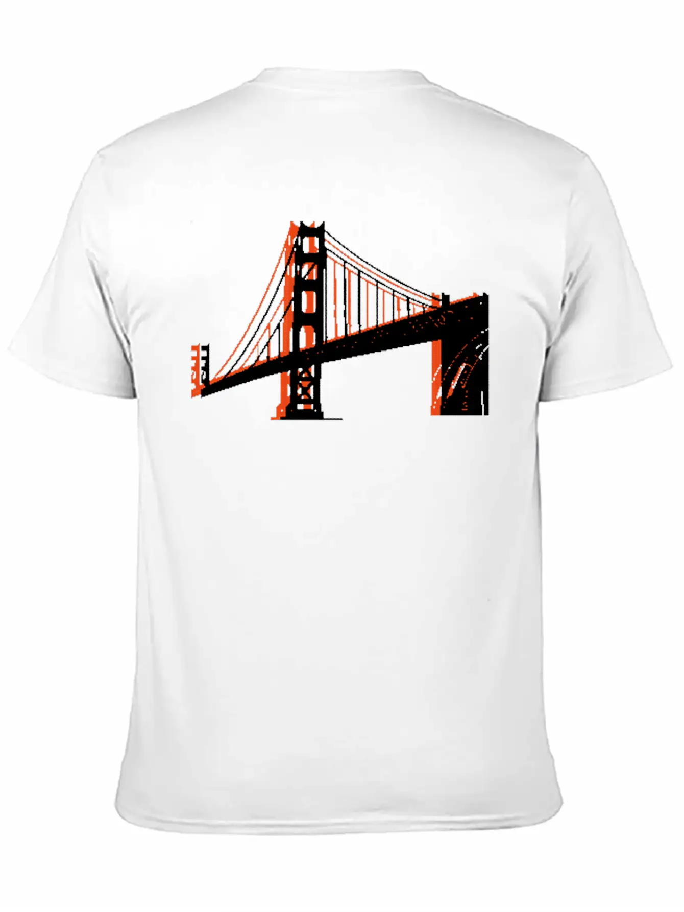 Golden Gate Bridge Unisex Short Sleeve Soft Cotton T-Shirt – Casual Everyday Wear