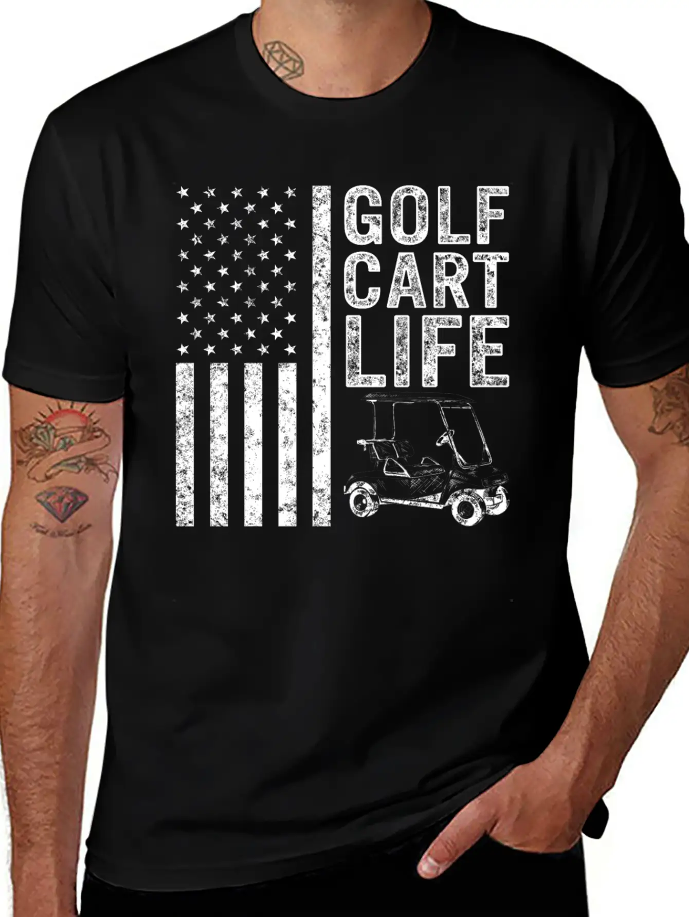Golf Cart Life Shirt, Golf Lover, Funny Golf Unisex Casual T-Shirt – Clean Design For Daily Comfort
