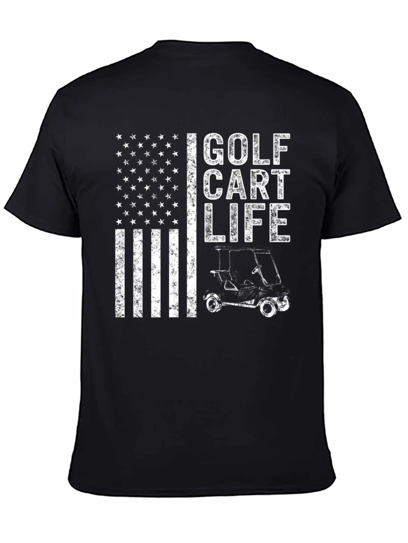 Golf Cart Life Shirt, Golf Lover, Funny Golf Unisex Casual T-Shirt – Clean Design For Daily Comfort