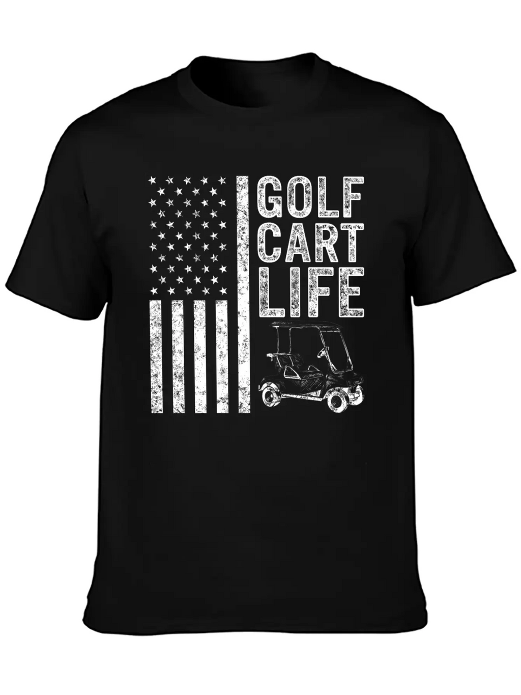 Golf Cart Life Shirt, Golf Lover, Funny Golf Unisex Casual T-Shirt – Clean Design For Daily Comfort
