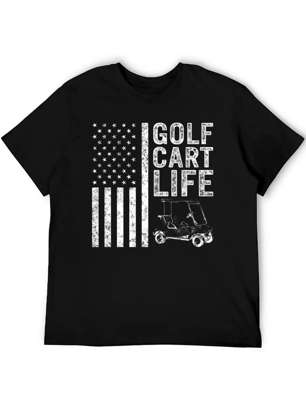 Golf Cart Life Shirt, Golf Lover, Funny Golf Unisex Casual T-Shirt – Clean Design For Daily Comfort