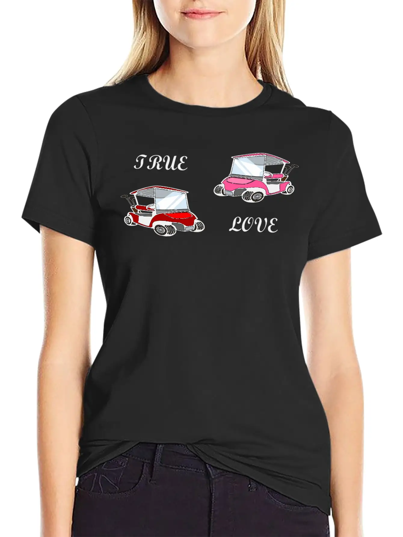 Golf Cart7 Unisex Casual T-Shirt – Clean Design For Daily Comfort
