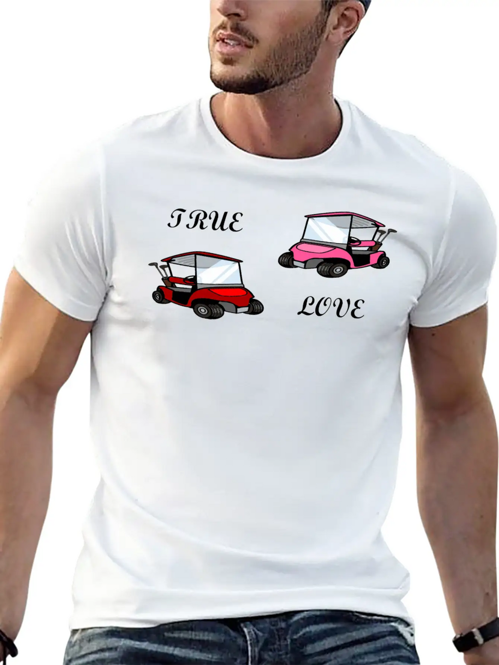Golf Cart7 Unisex Casual T-Shirt – Clean Design For Daily Comfort