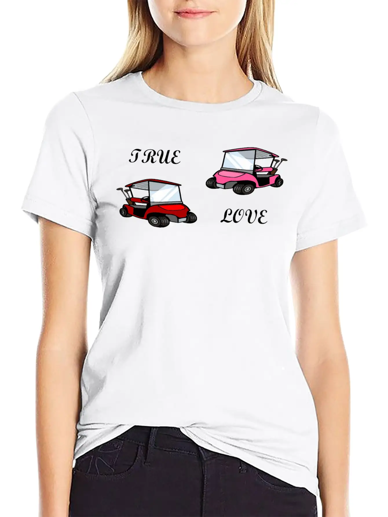 Golf Cart7 Unisex Casual T-Shirt – Clean Design For Daily Comfort