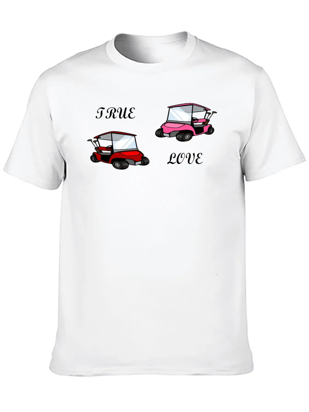 Golf Cart7 Unisex Casual T-Shirt – Clean Design For Daily Comfort