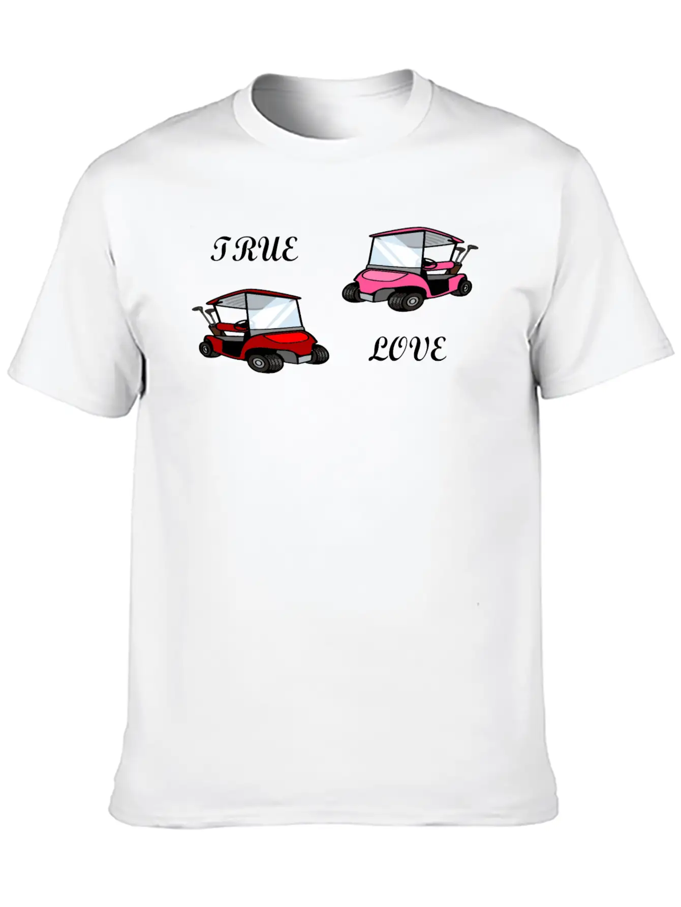 Golf Cart7 Unisex Casual T-Shirt – Clean Design For Daily Comfort