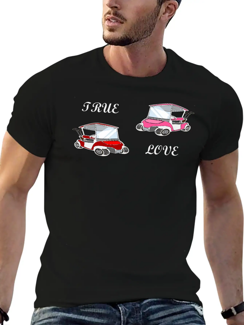 Golf Cart7 Unisex Casual T-Shirt – Clean Design For Daily Comfort
