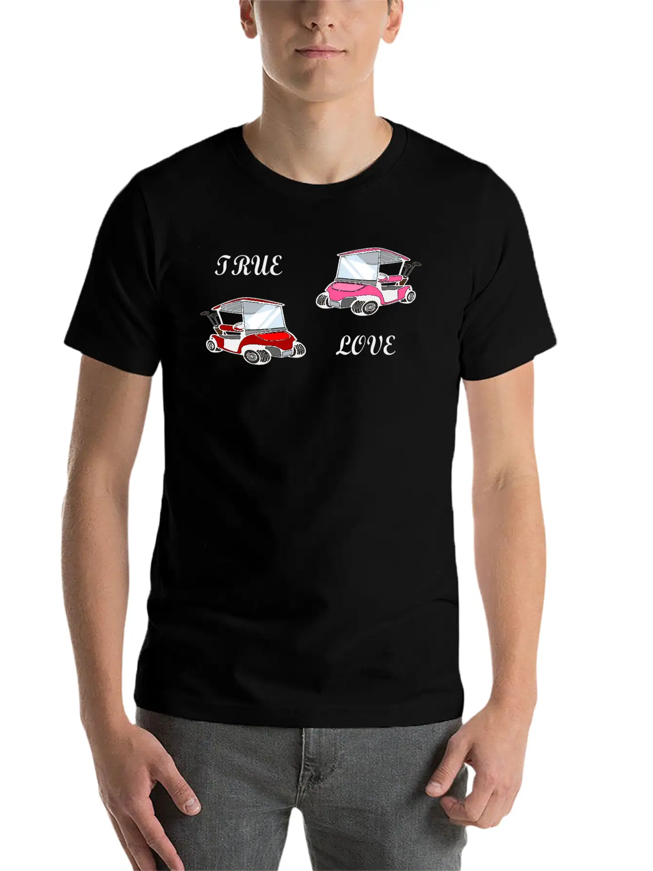 Golf Cart7 Unisex Casual T-Shirt – Clean Design For Daily Comfort