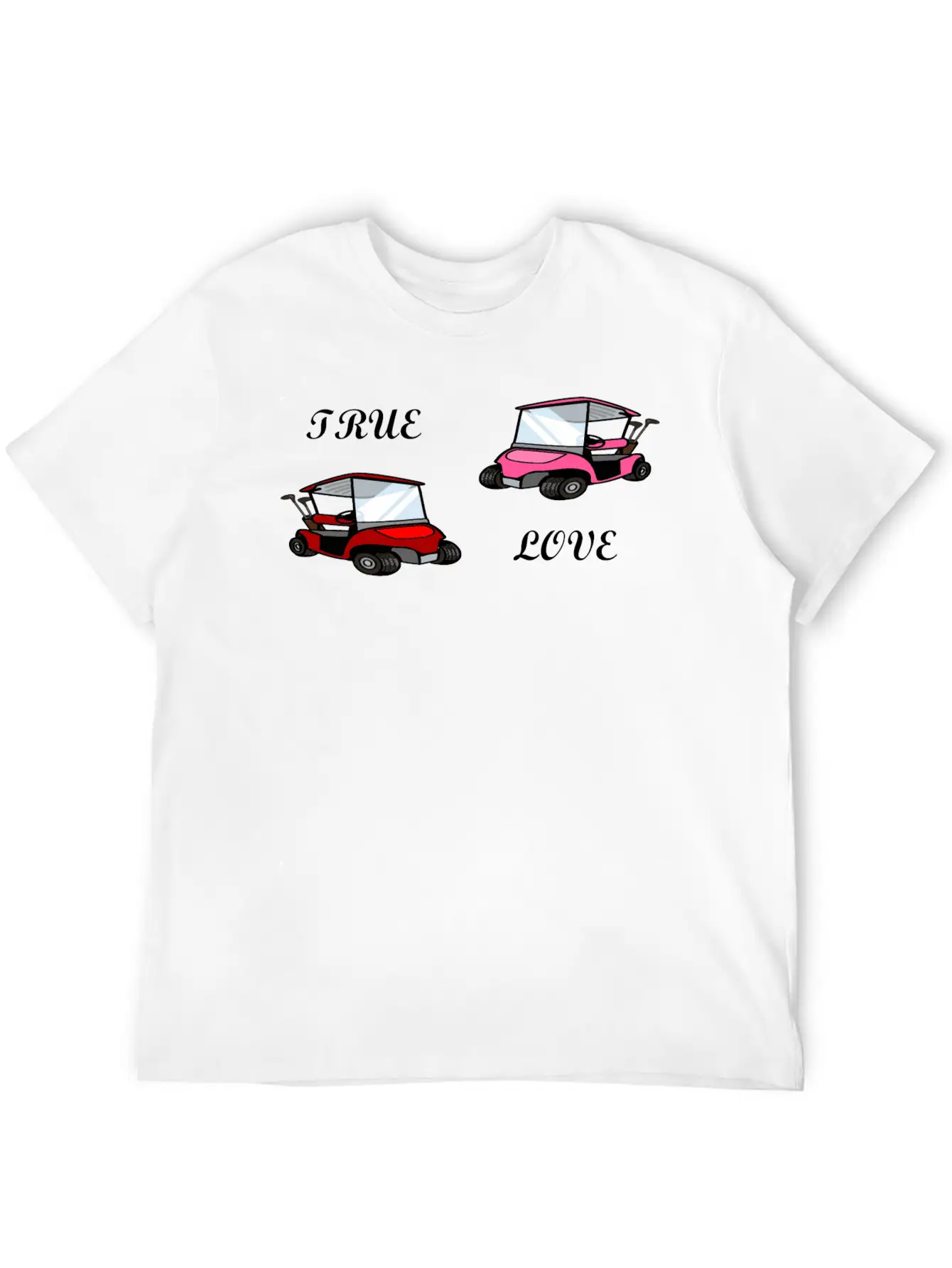 Golf Cart7 Unisex Casual T-Shirt – Clean Design For Daily Comfort