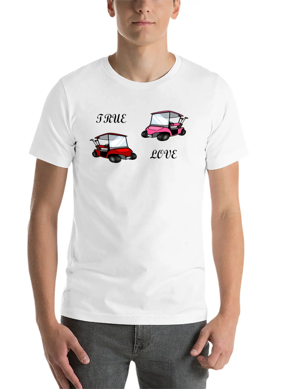 Golf Cart7 Unisex Casual T-Shirt – Clean Design For Daily Comfort