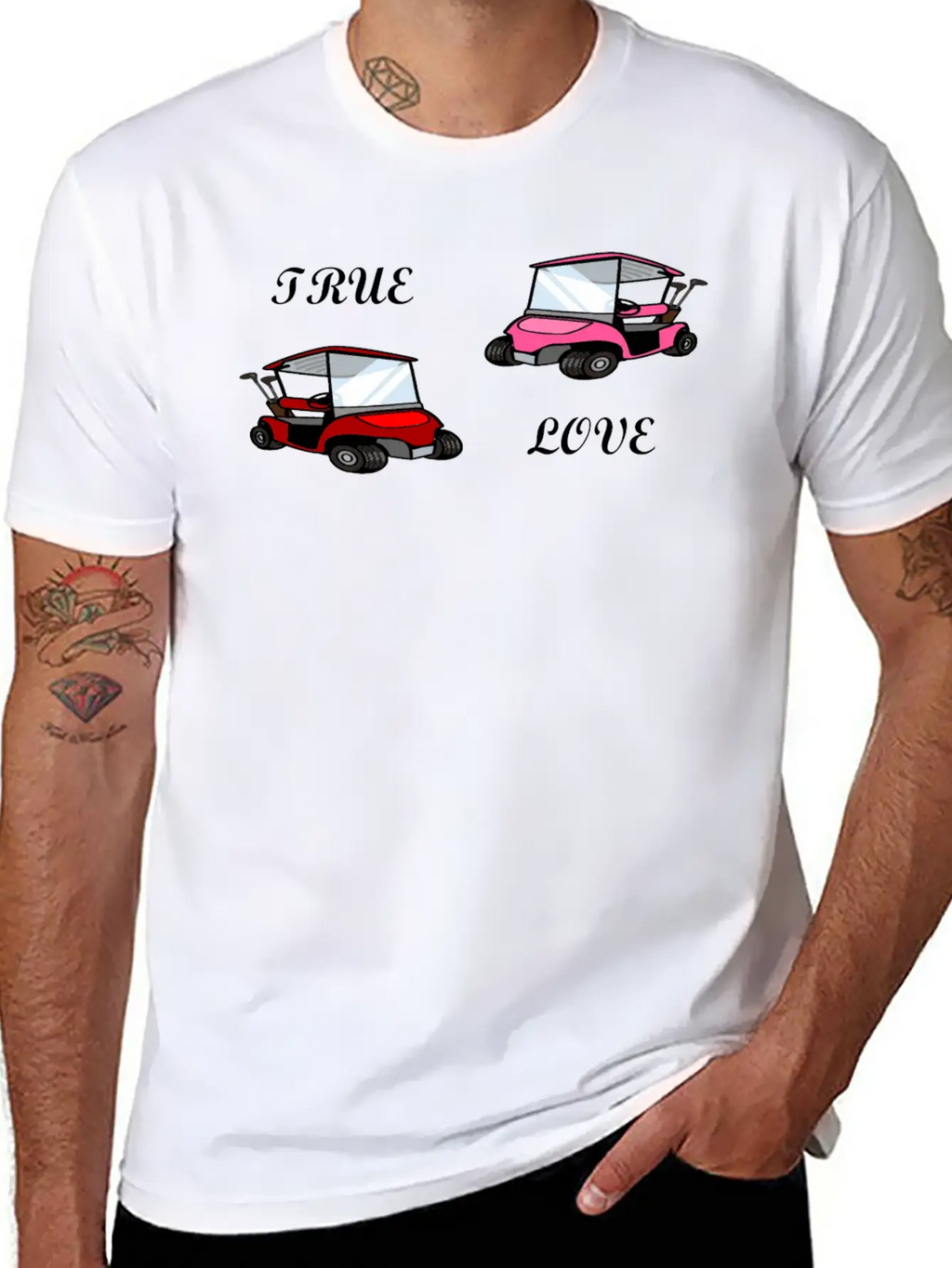 Golf Cart7 Unisex Casual T-Shirt – Clean Design For Daily Comfort