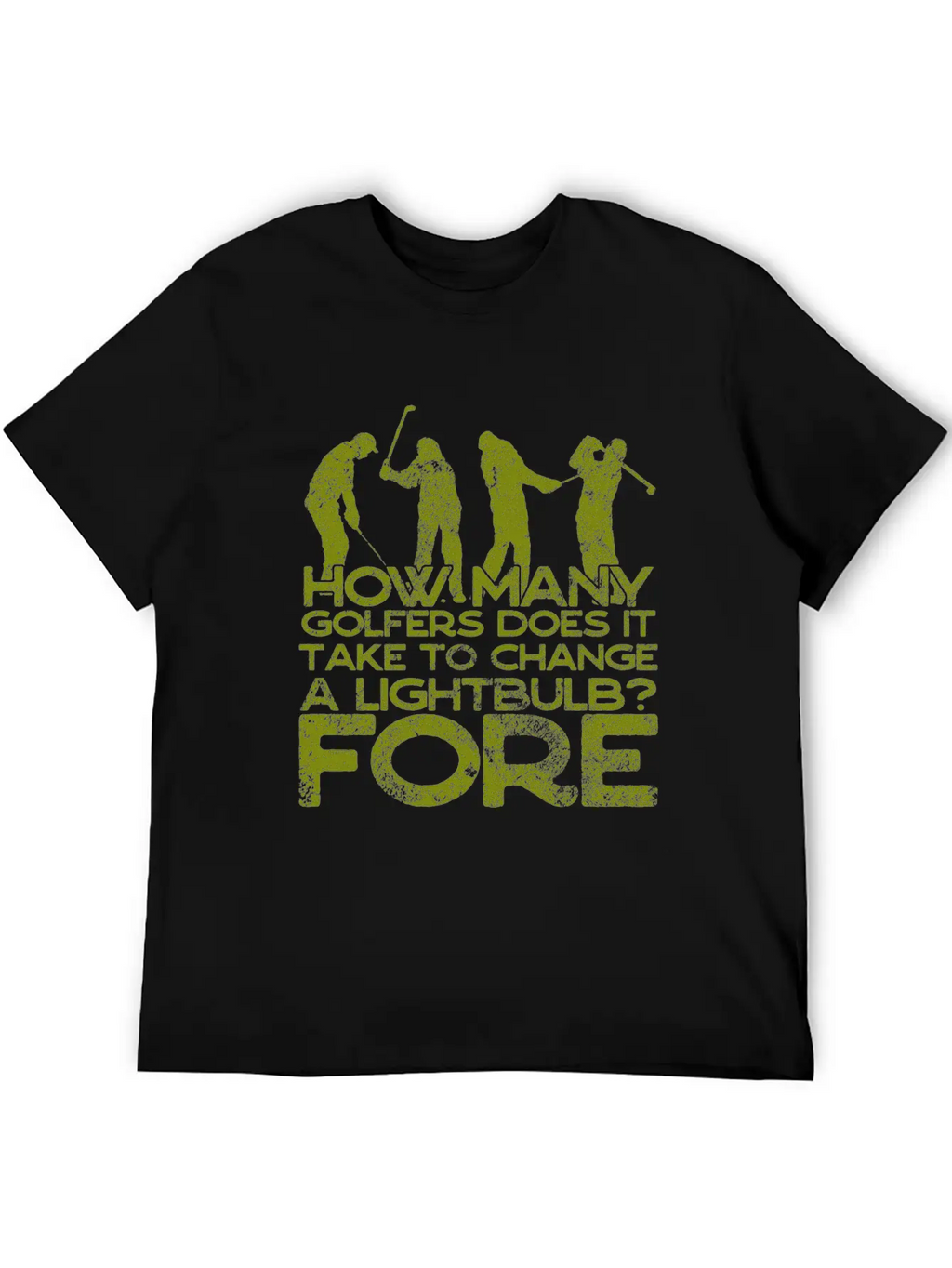 Golf - Funny Golfer Jokes - 18th Hole Breathable Soft Cotton T-Shirt – Timeless Casual Look
