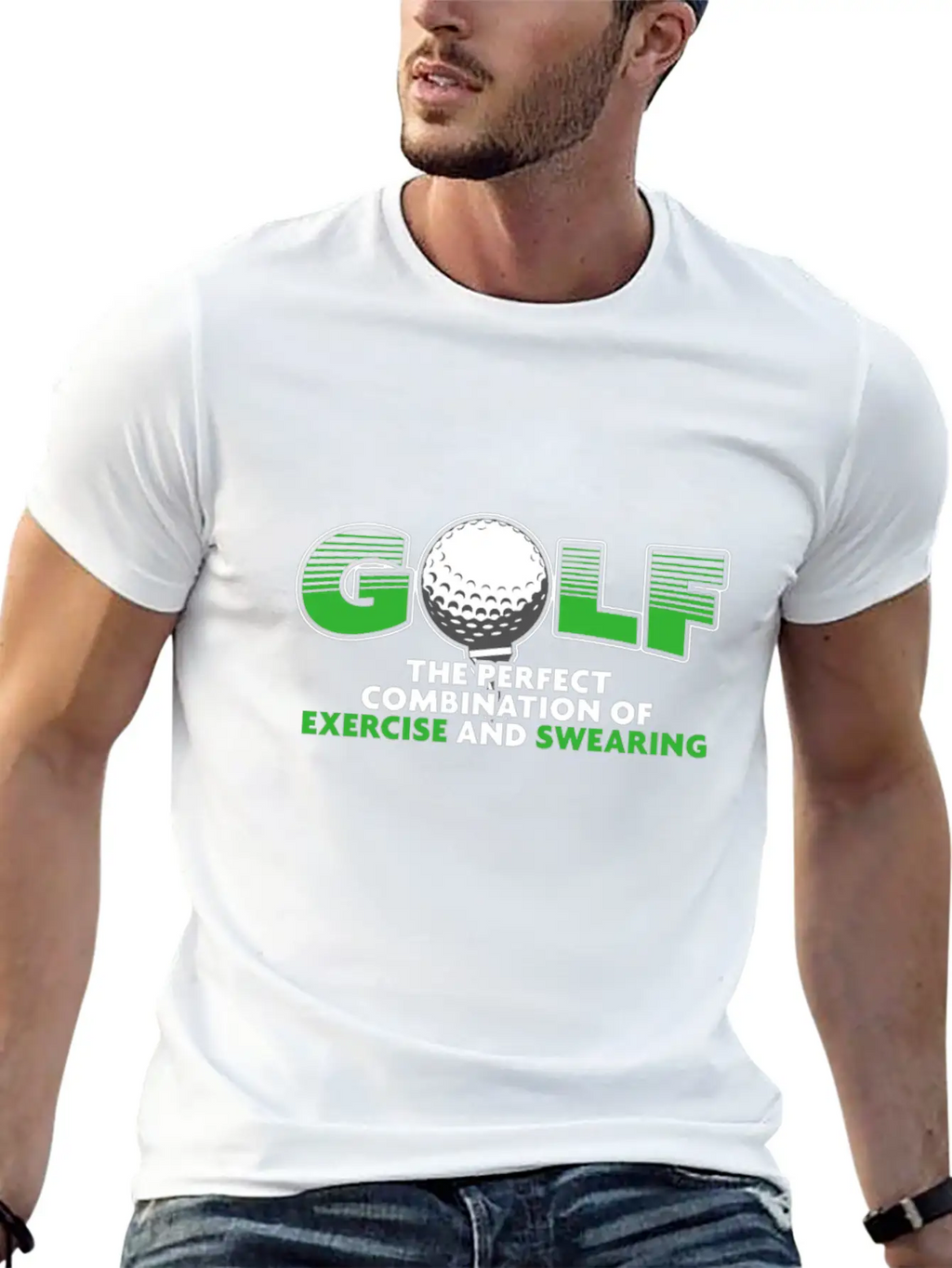 Golf The Perfect Combination Of Exercise And Casual Graphic T-Shirt – Simple And Comfortable Daily Wear