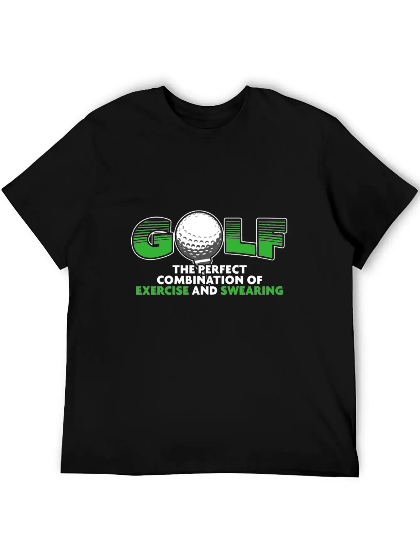 Golf The Perfect Combination Of Exercise And Casual Graphic T-Shirt – Simple And Comfortable Daily Wear