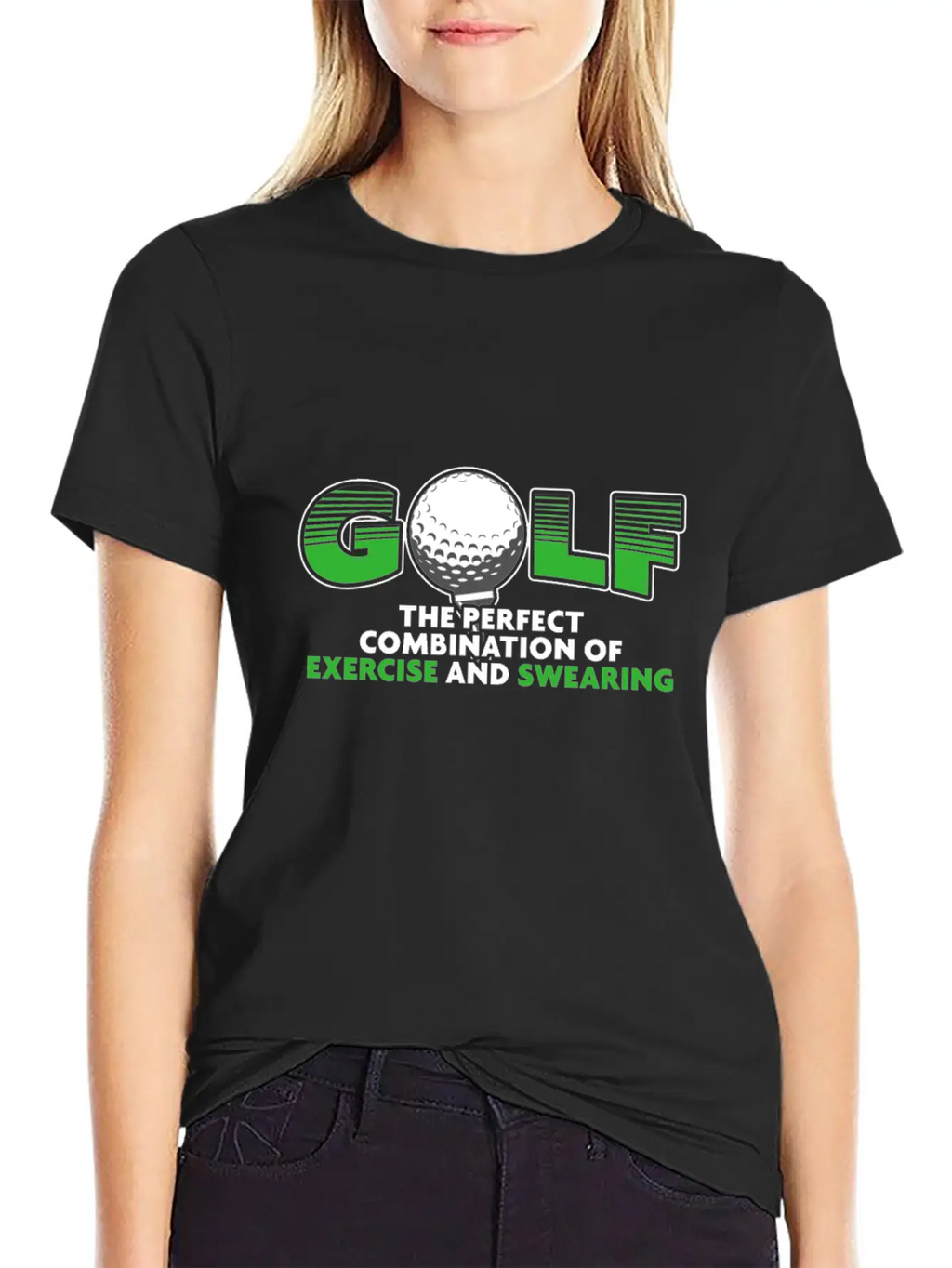 Golf The Perfect Combination Of Exercise And Casual Graphic T-Shirt – Simple And Comfortable Daily Wear