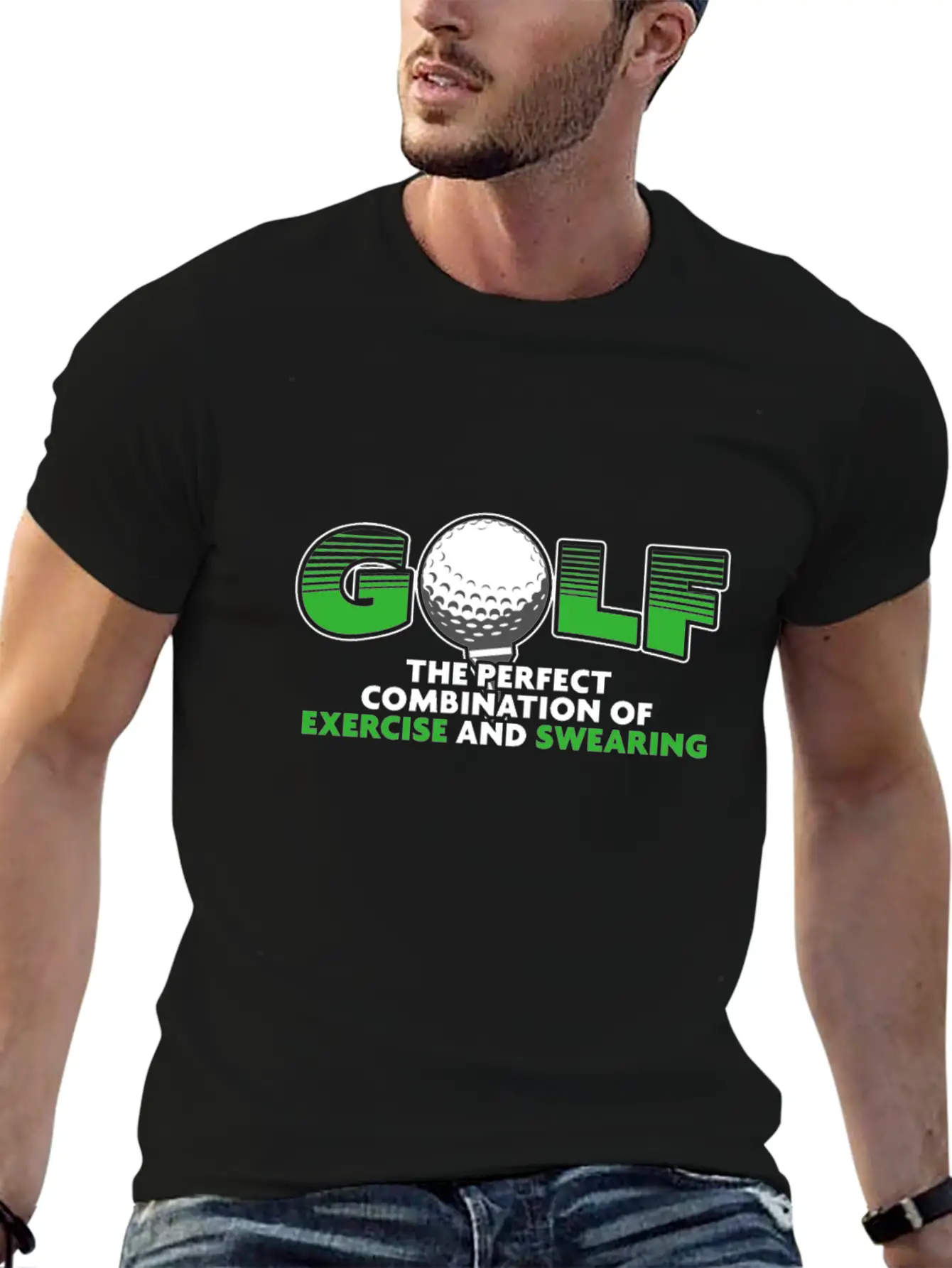 Golf The Perfect Combination Of Exercise And Casual Graphic T-Shirt – Simple And Comfortable Daily Wear