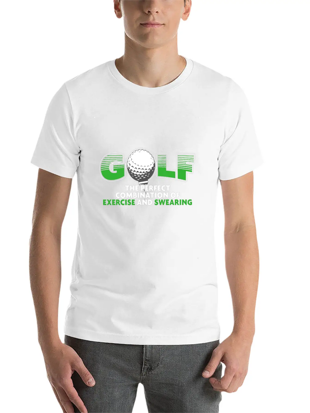 Golf The Perfect Combination Of Exercise And Casual Graphic T-Shirt – Simple And Comfortable Daily Wear