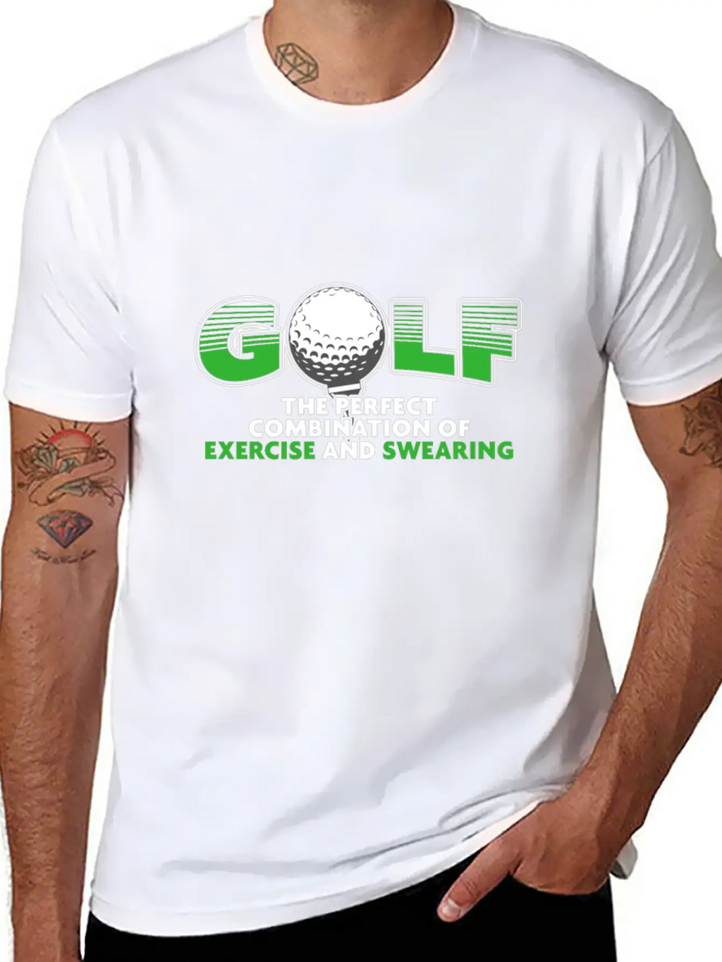 Golf The Perfect Combination Of Exercise And Casual Graphic T-Shirt – Simple And Comfortable Daily Wear