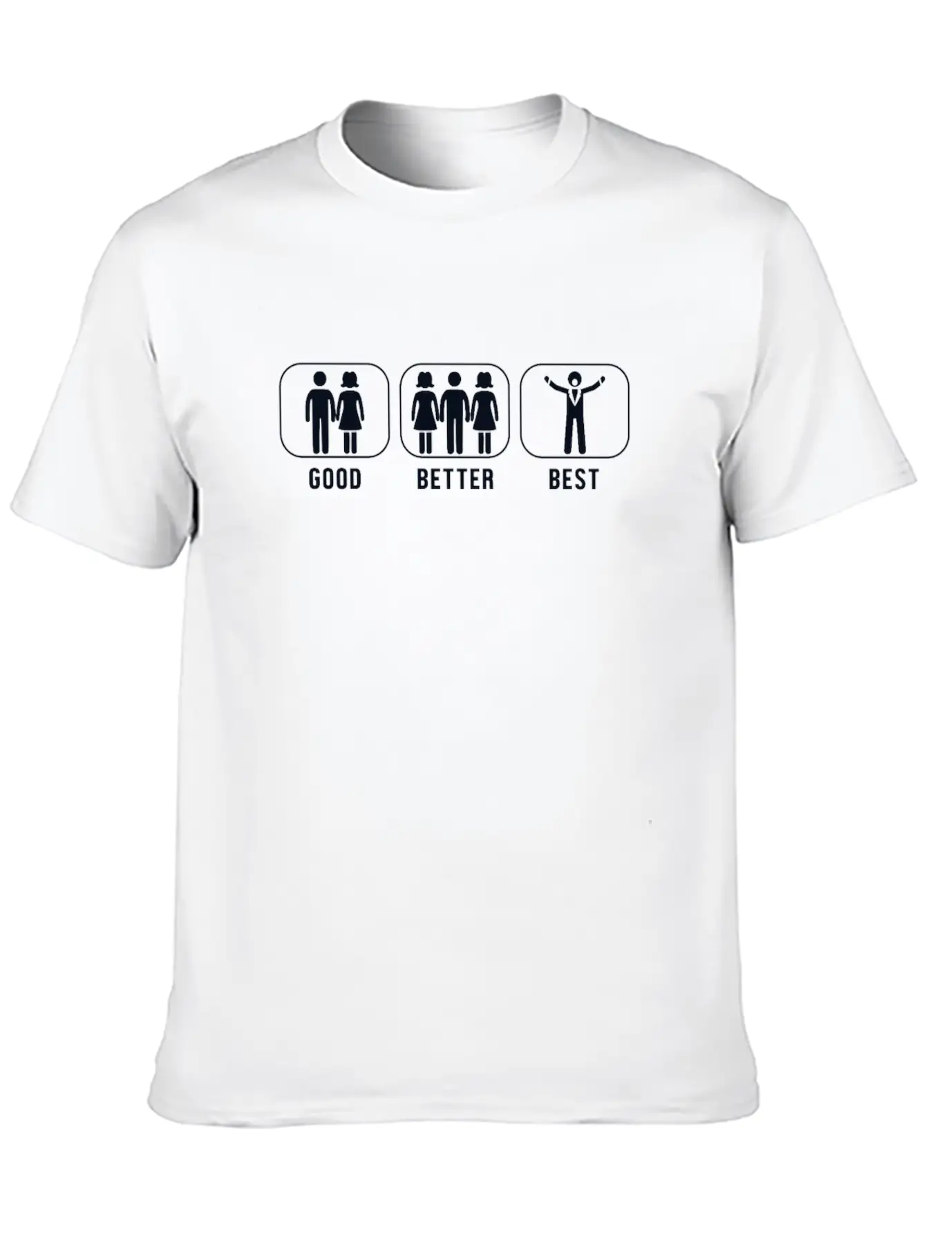 Good Better Best Opera House Vocalist Lover Opera Stylish Everyday T-Shirt – Unisex Basic Cotton Tee