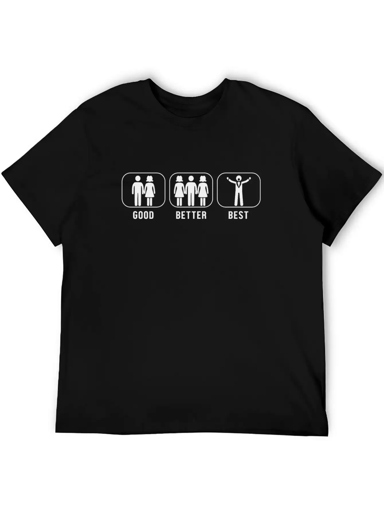 Good Better Best Opera House Vocalist Lover Opera Stylish Everyday T-Shirt – Unisex Basic Cotton Tee