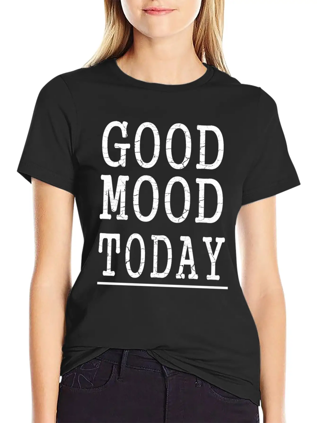 Good Mood Today Unisex Casual T-Shirt – Clean Design For Daily Comfort
