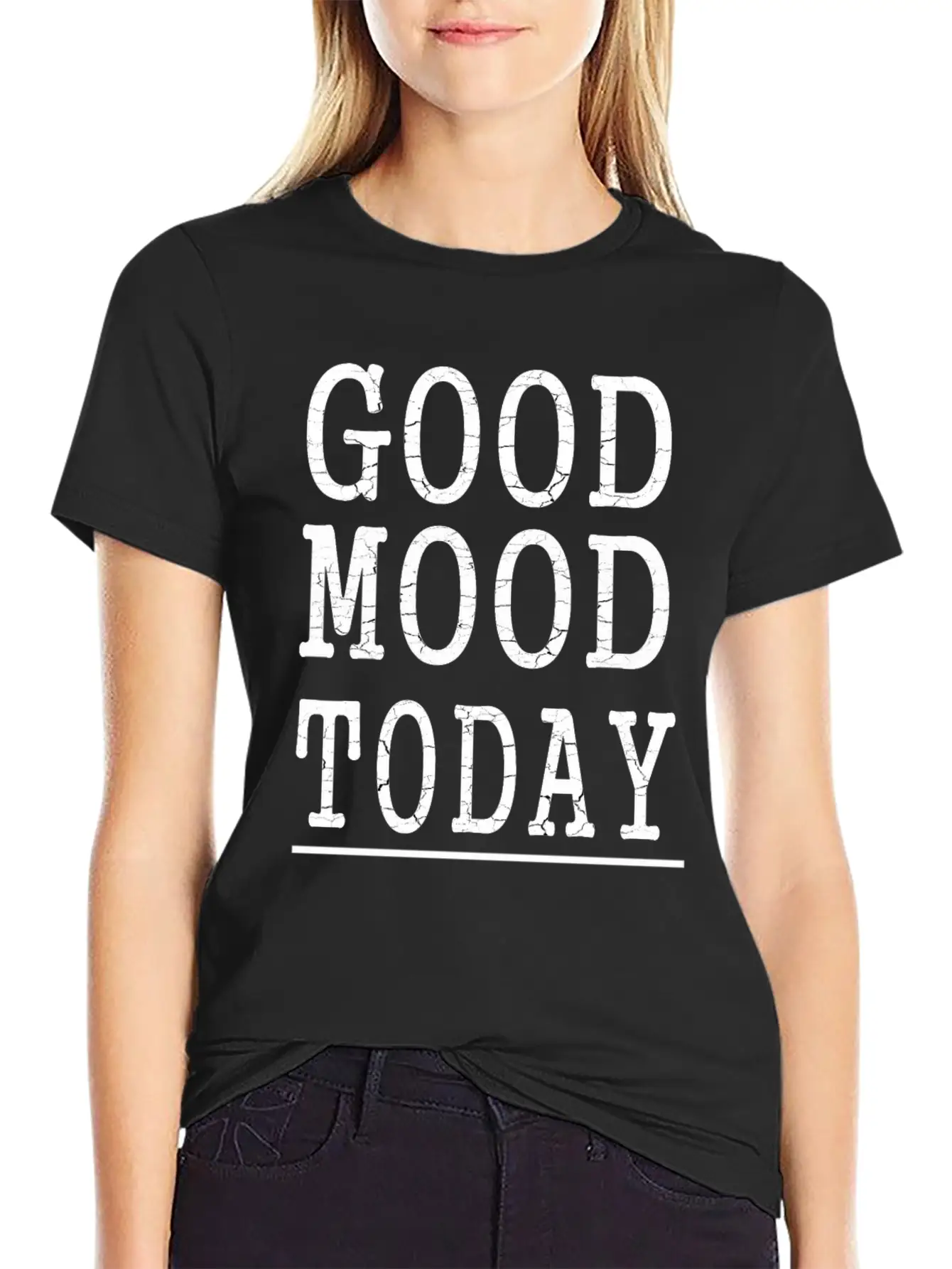Good Mood Today Unisex Casual T-Shirt – Clean Design For Daily Comfort
