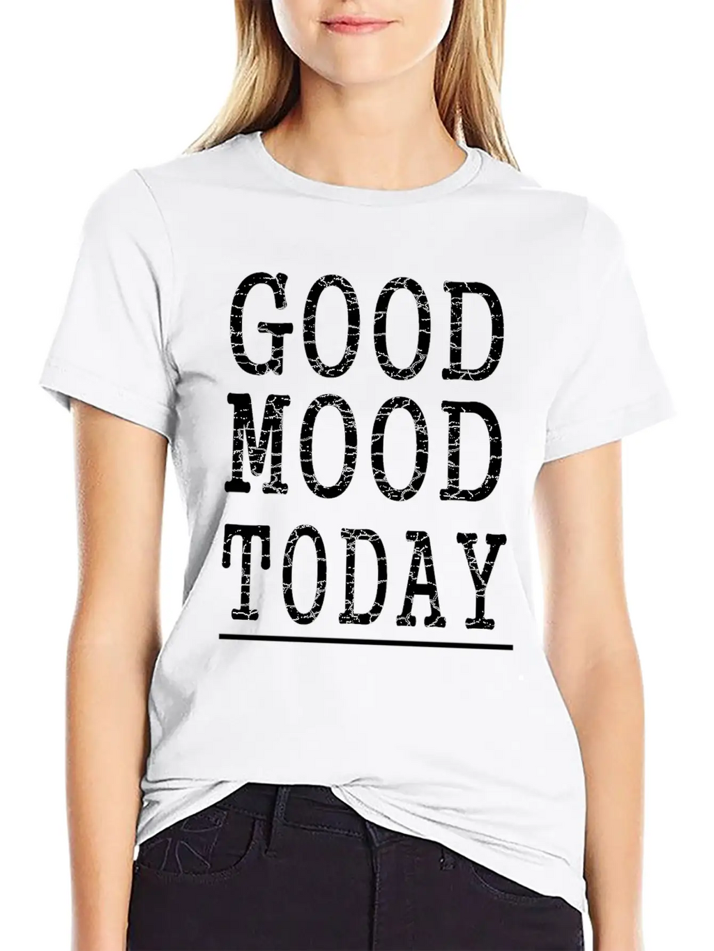Good Mood Today Unisex Casual T-Shirt – Clean Design For Daily Comfort
