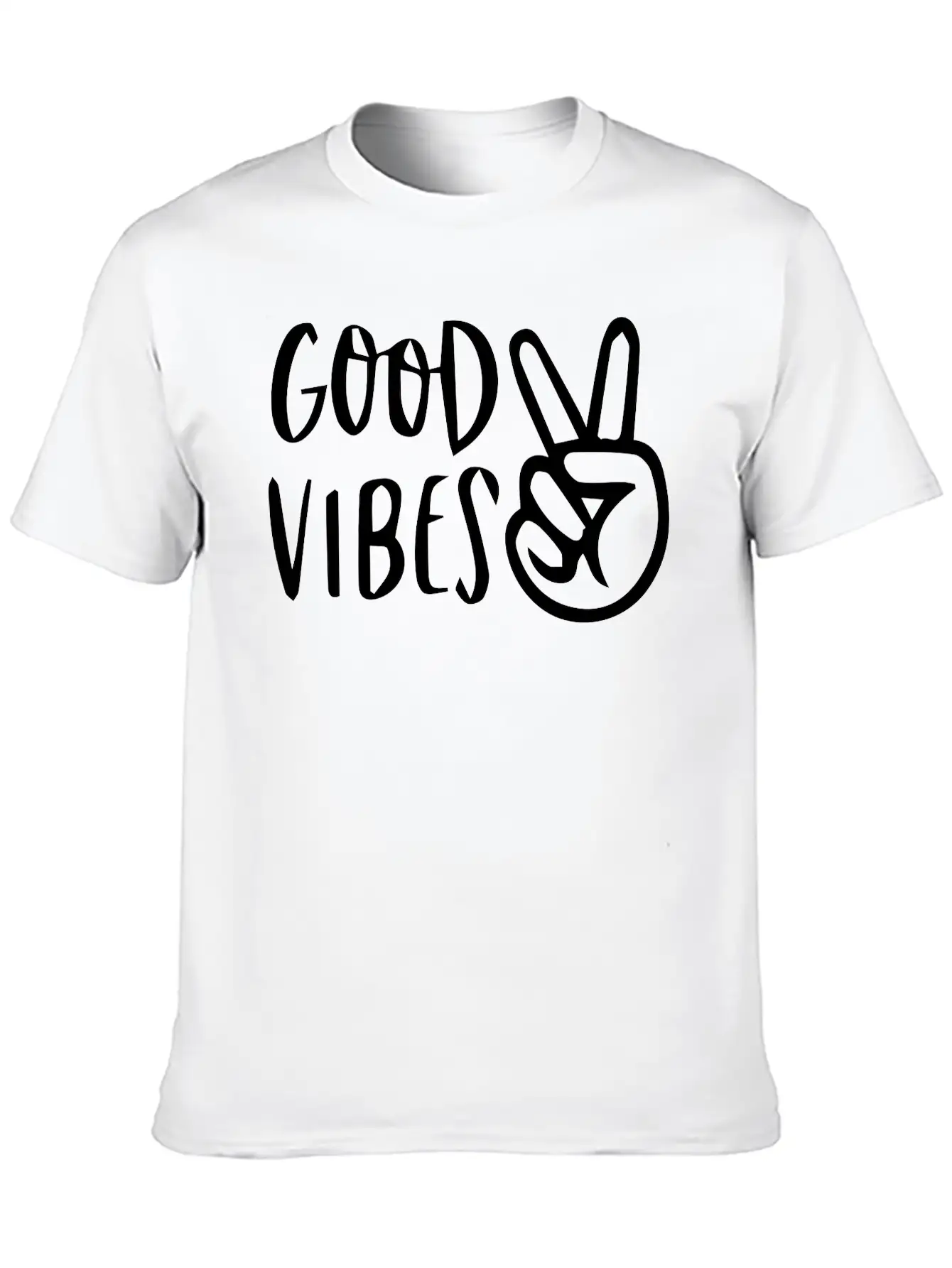 Good Vibes, Positive Attitude, Inspiration, Love Stylish Everyday T-Shirt – Unisex Basic Cotton Tee