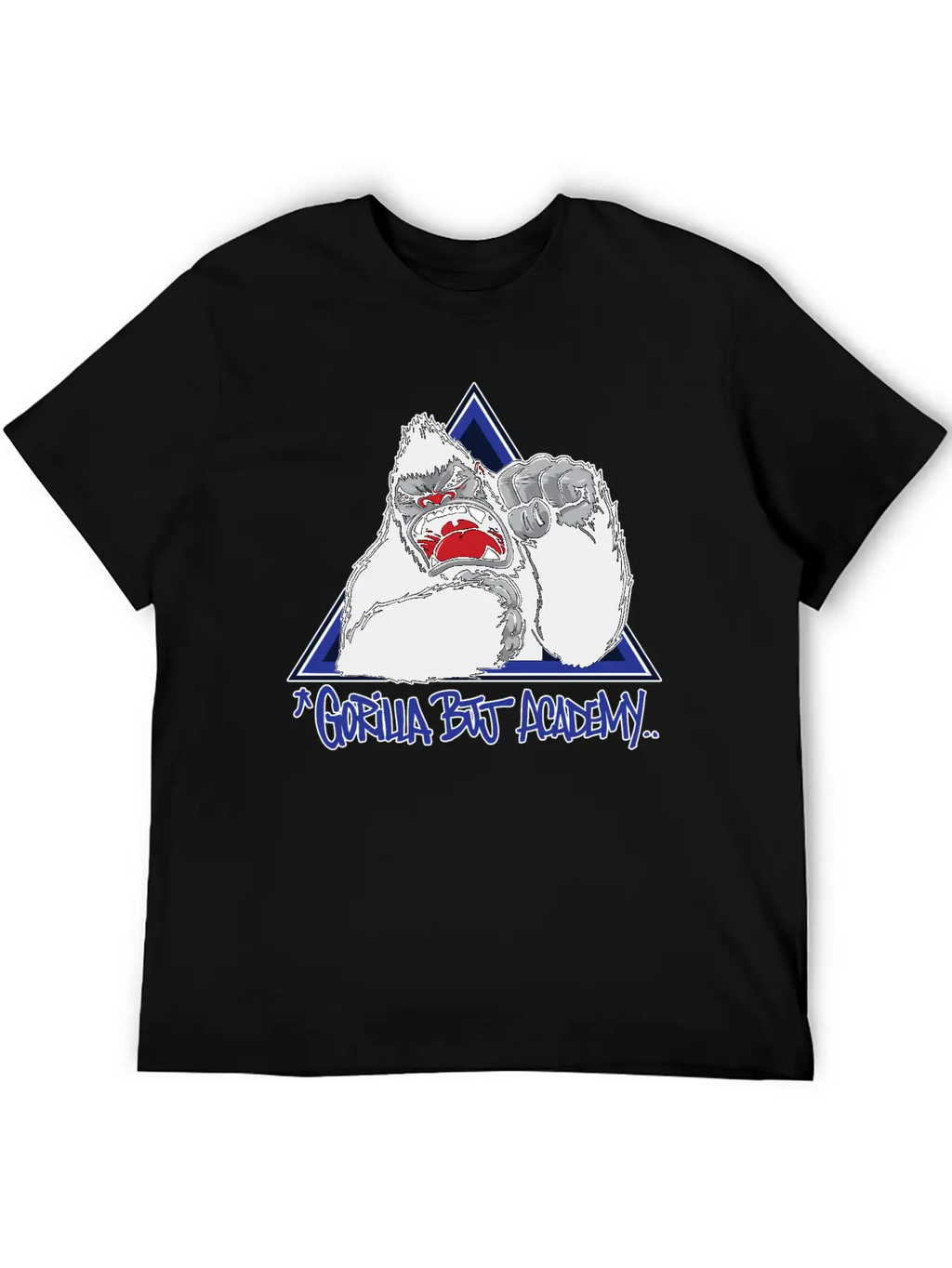 Gorilla BJJ Academy Jiu Jitsu Martial Arts Unisex Short Sleeve Soft Cotton T-Shirt – Casual Everyday Wear