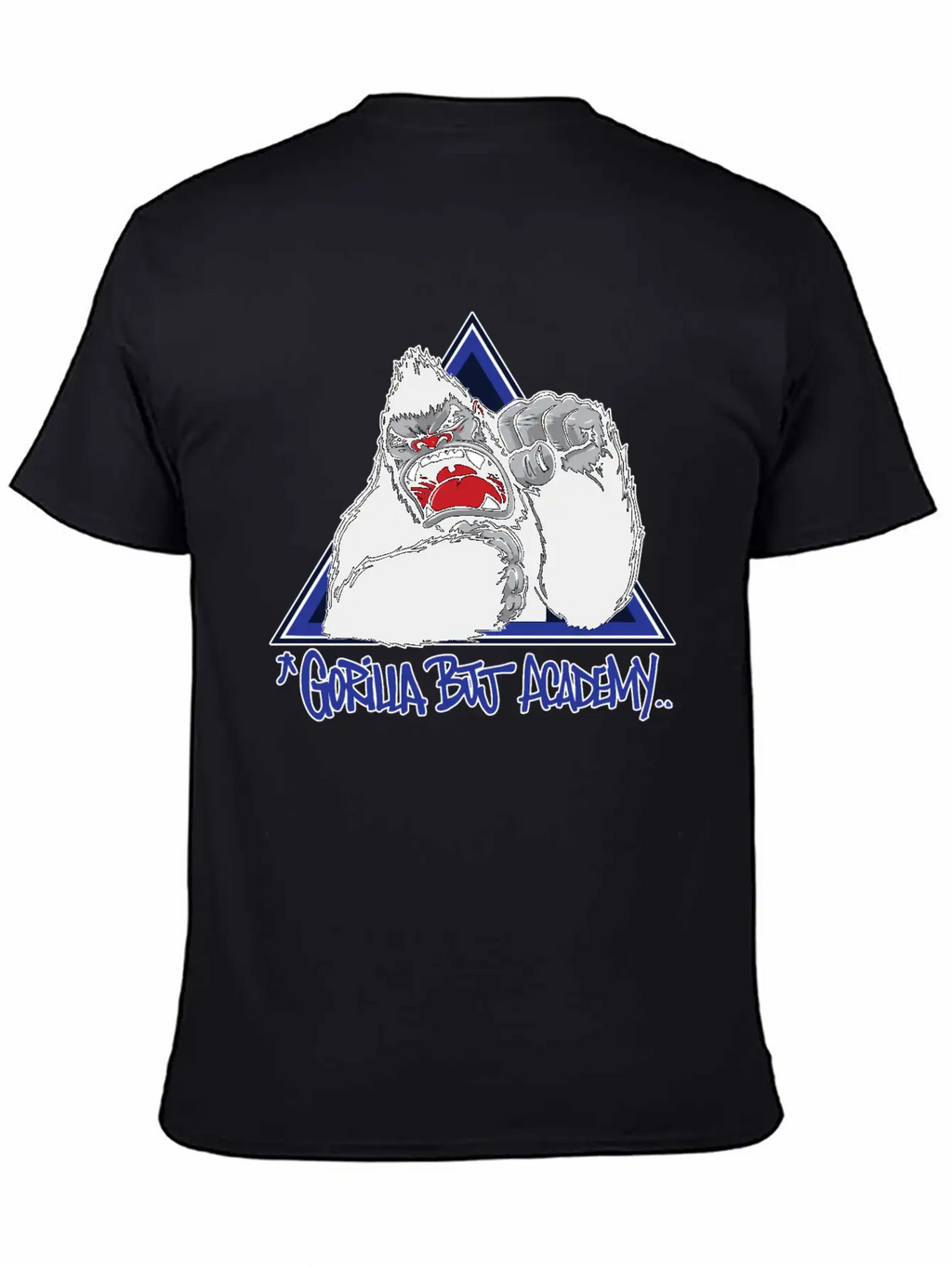 Gorilla BJJ Academy Jiu Jitsu Martial Arts Unisex Short Sleeve Soft Cotton T-Shirt – Casual Everyday Wear