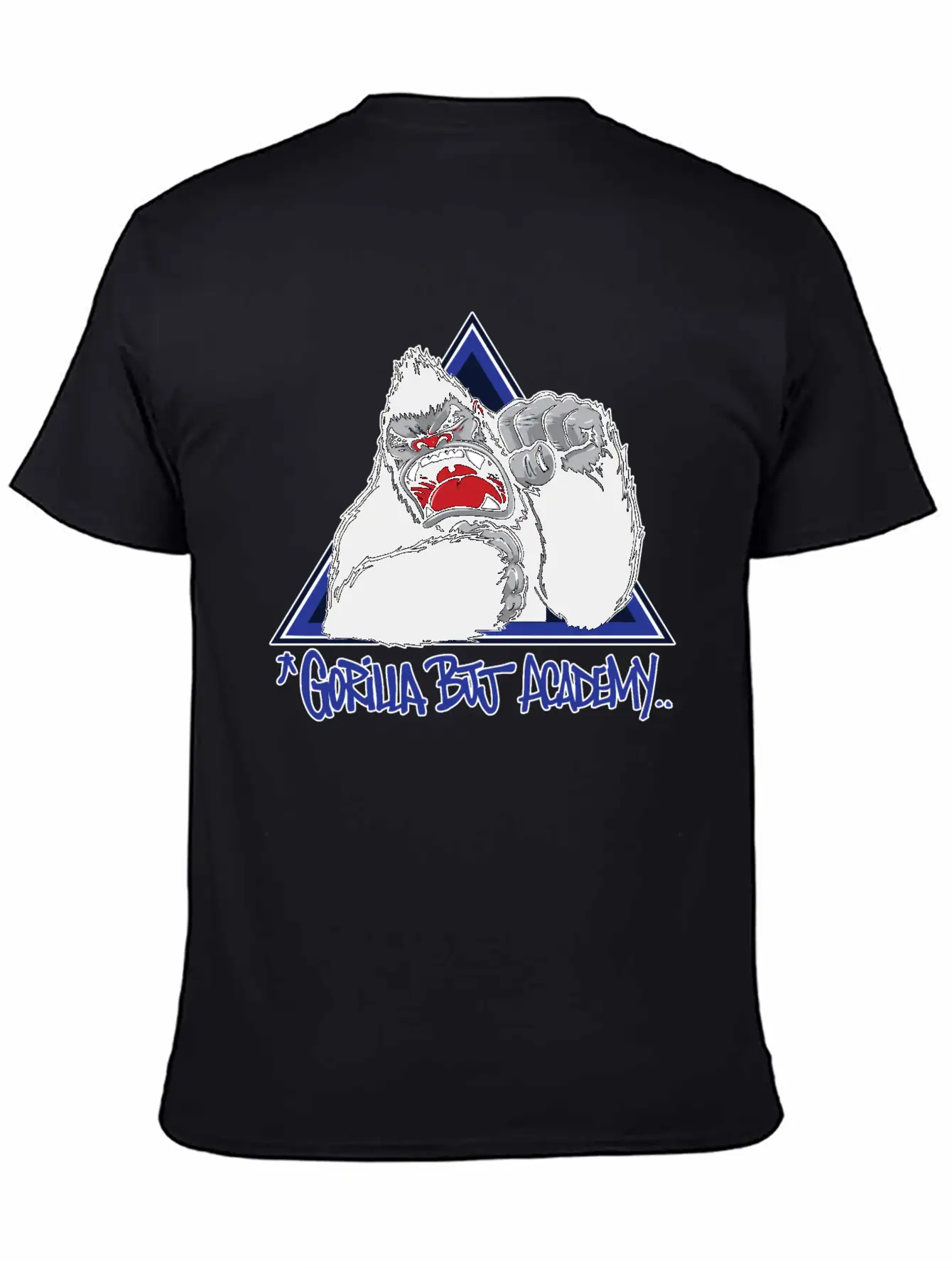 Gorilla BJJ Academy Jiu Jitsu Martial Arts Unisex Short Sleeve Soft Cotton T-Shirt – Casual Everyday Wear