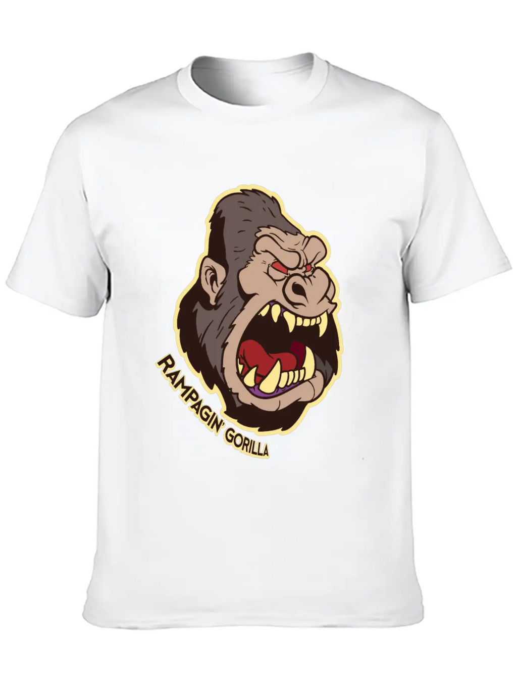 Gorilla Casual Graphic T-Shirt – Simple And Comfortable Daily Wear