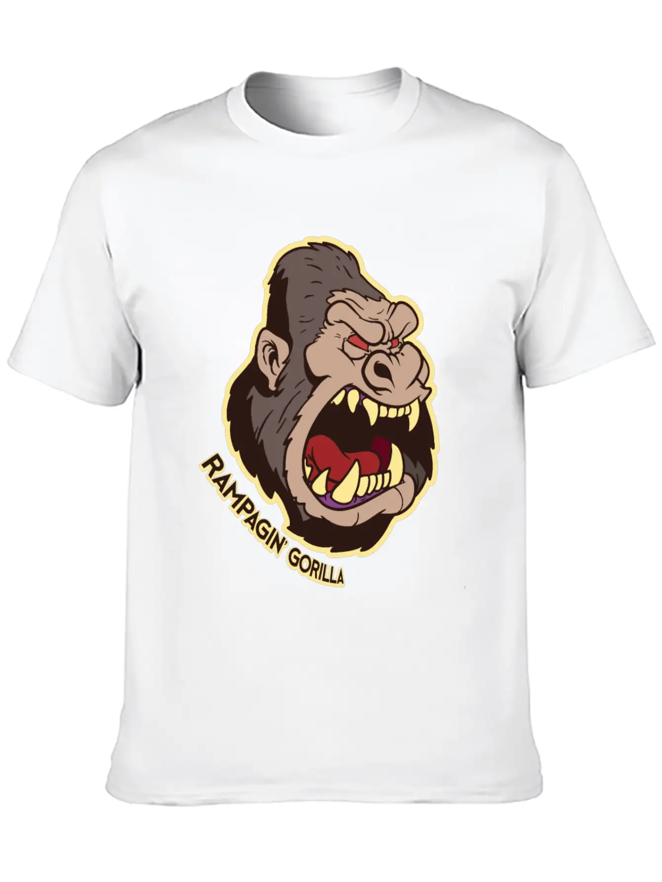 Gorilla Casual Graphic T-Shirt – Simple And Comfortable Daily Wear