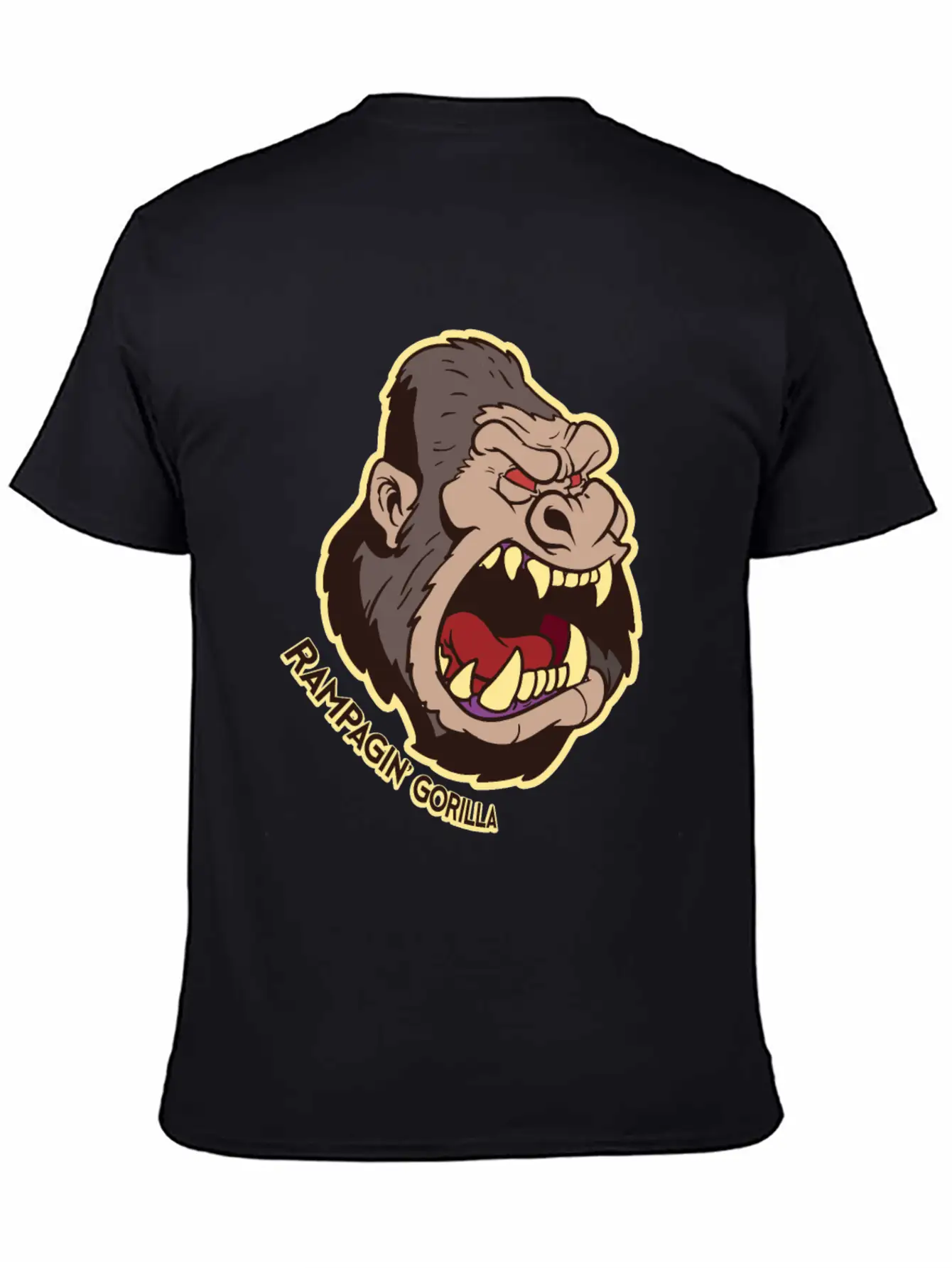 Gorilla Casual Graphic T-Shirt – Simple And Comfortable Daily Wear