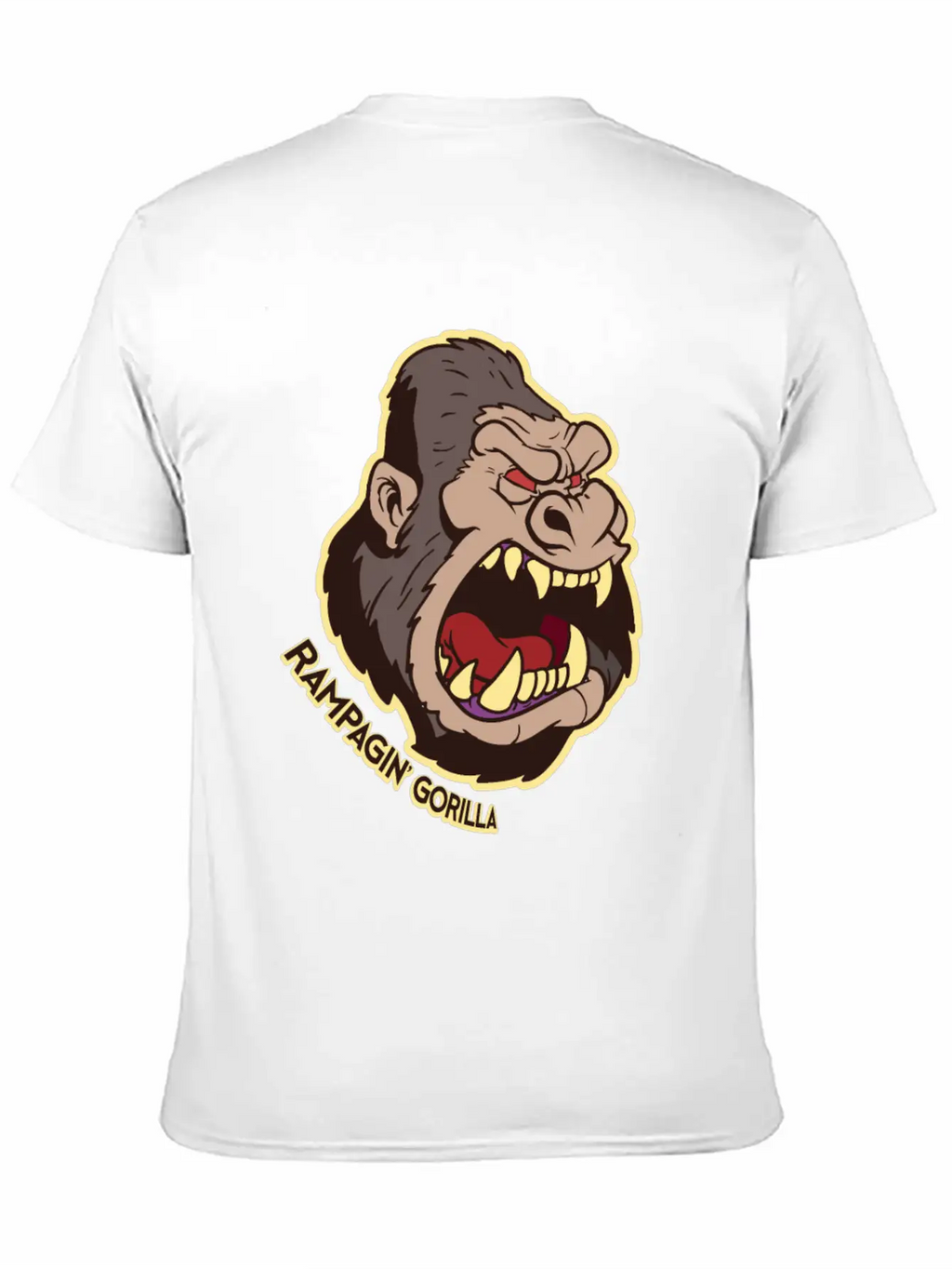 Gorilla Casual Graphic T-Shirt – Simple And Comfortable Daily Wear