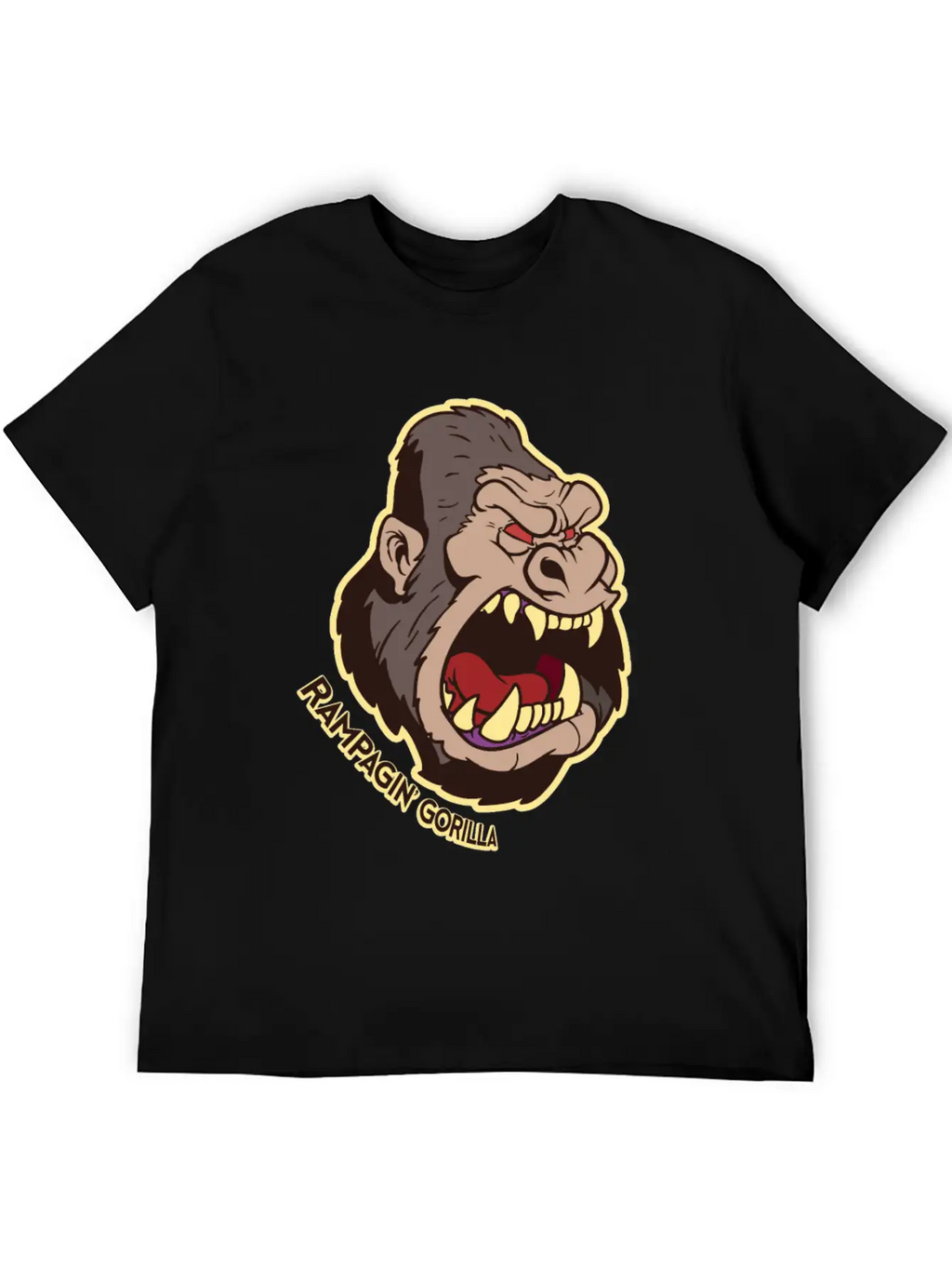 Gorilla Casual Graphic T-Shirt – Simple And Comfortable Daily Wear