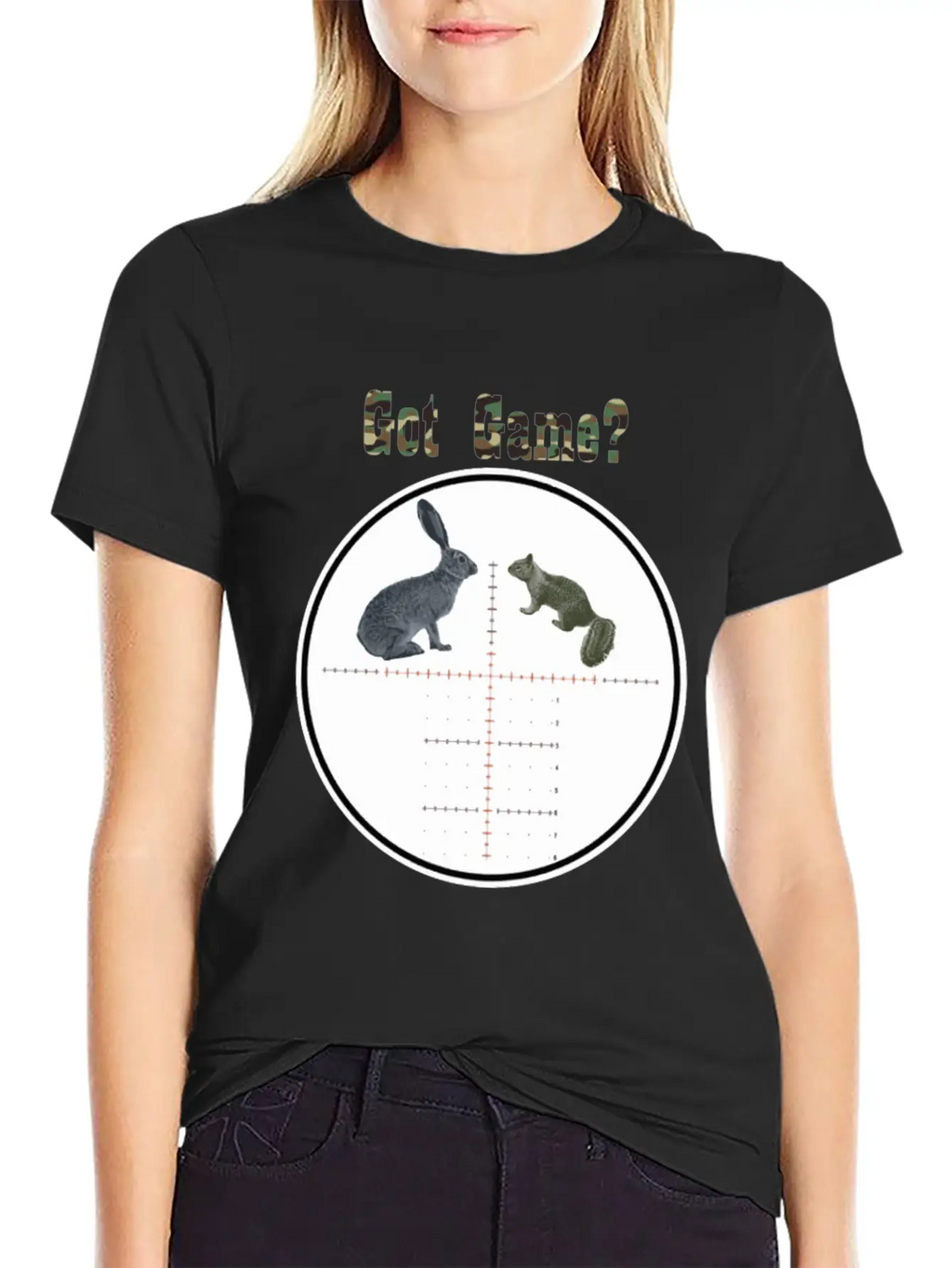 "Got Game" Air Rifle Hunter T-shirt Unisex Casual T-Shirt – Clean Design For Daily Comfort