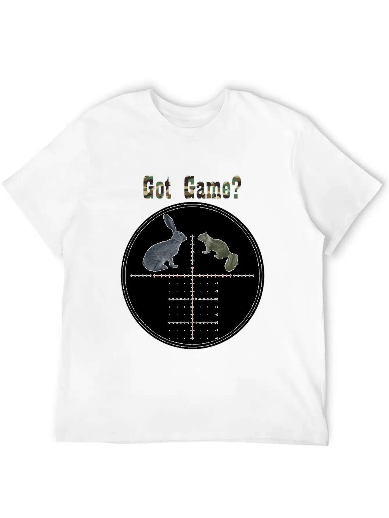 "Got Game" Air Rifle Hunter T-shirt Unisex Casual T-Shirt – Clean Design For Daily Comfort