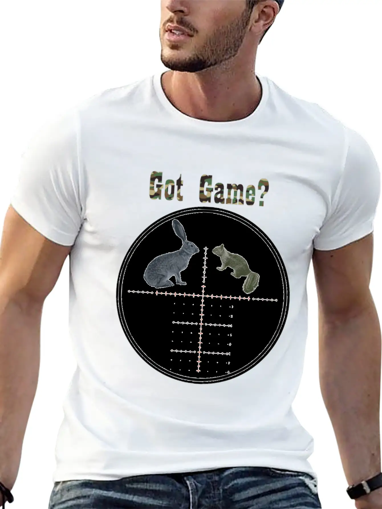"Got Game" Air Rifle Hunter T-shirt Unisex Casual T-Shirt – Clean Design For Daily Comfort