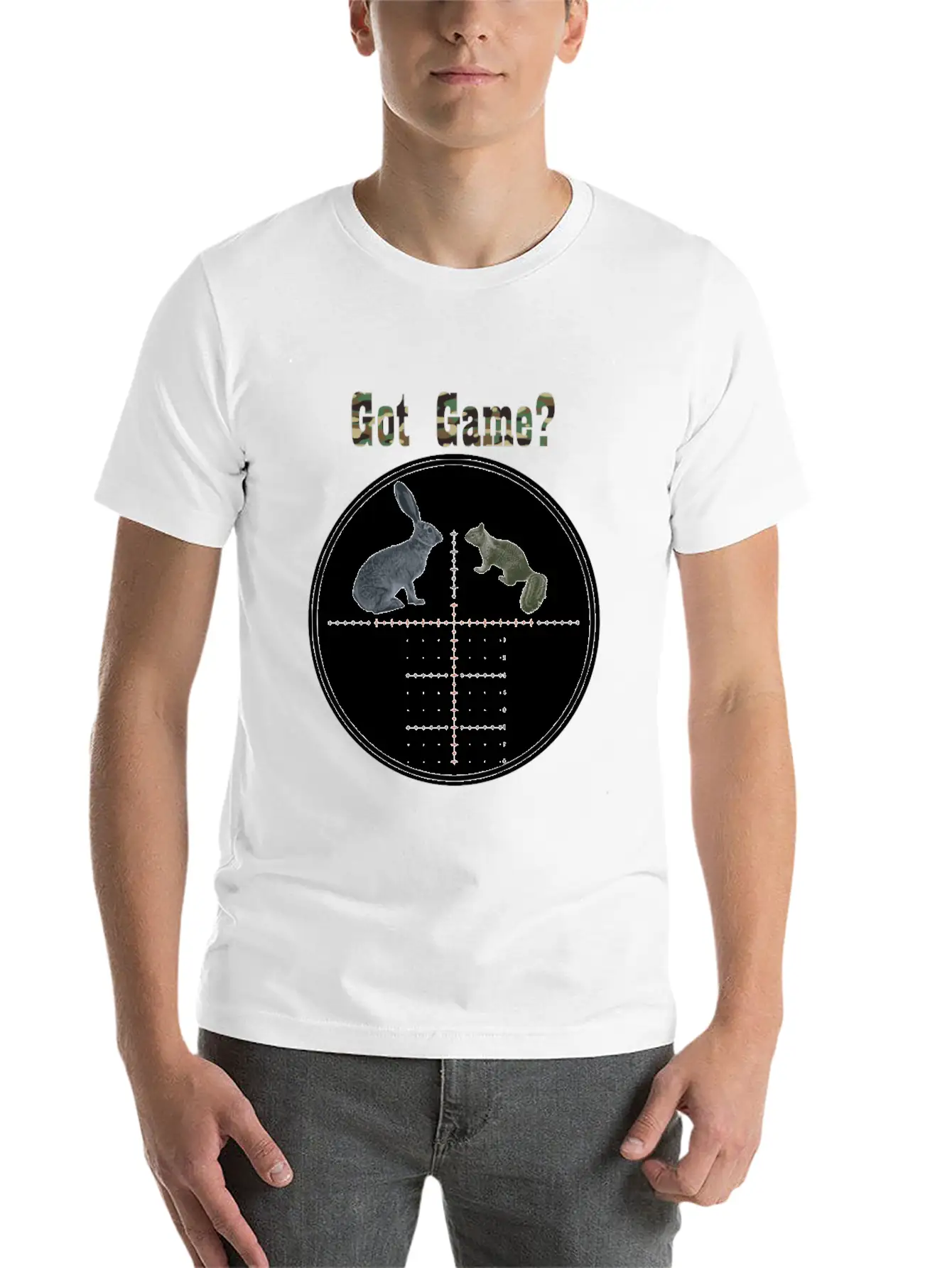 "Got Game" Air Rifle Hunter T-shirt Unisex Casual T-Shirt – Clean Design For Daily Comfort